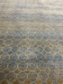 Santino Fontana 8x10 Blue Hand-Knotted Modern Style Rug
