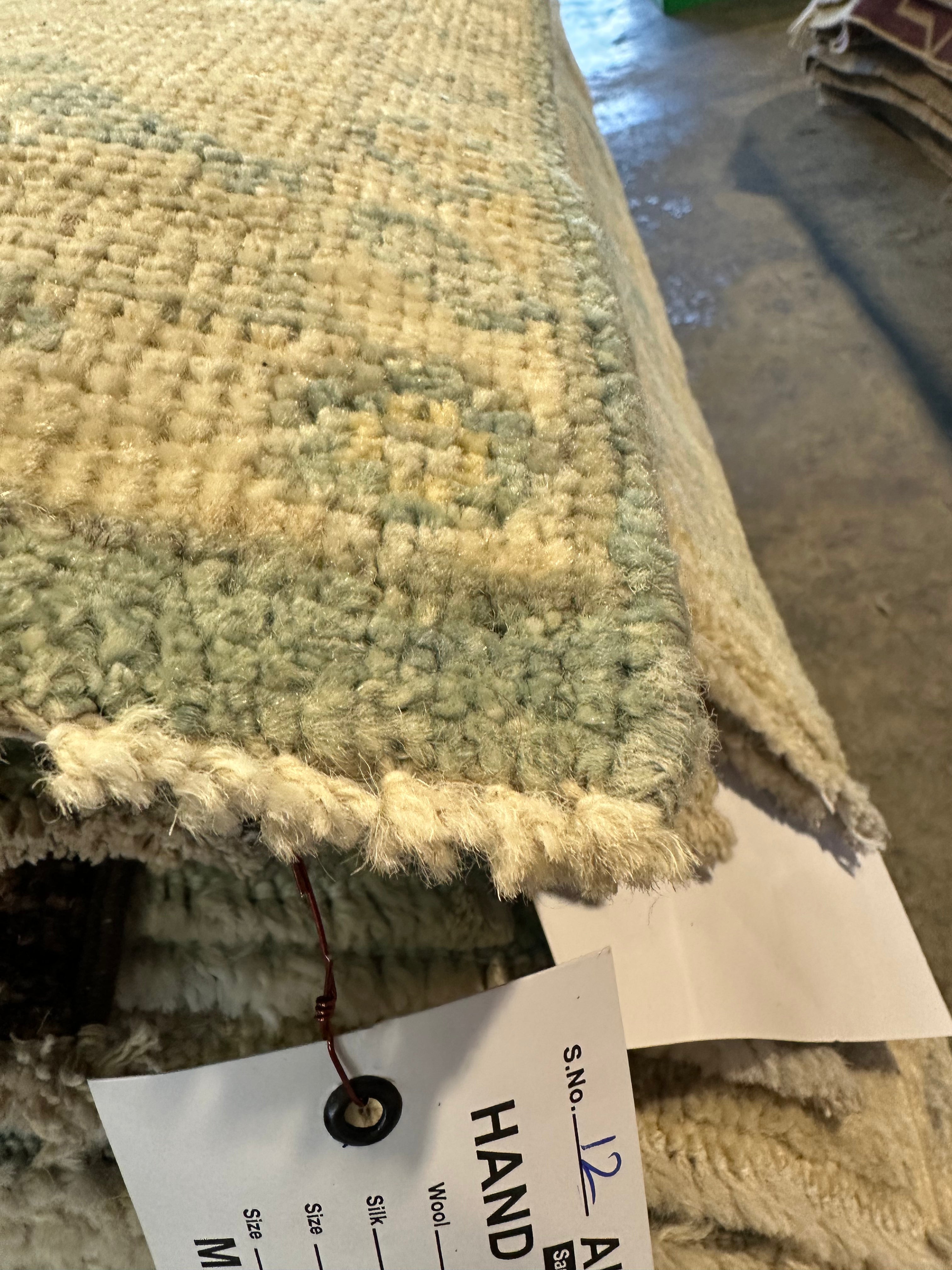 Pauline Boury 5.11x6.3 Hand-Knotted Afghani Oushak
