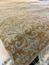 Ryan Albert 9x12 Wrought Iron Mocha Blue Tibetan Rug