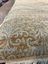 Ryan Albert 9x12 Wrought Iron Mocha Blue Tibetan Rug