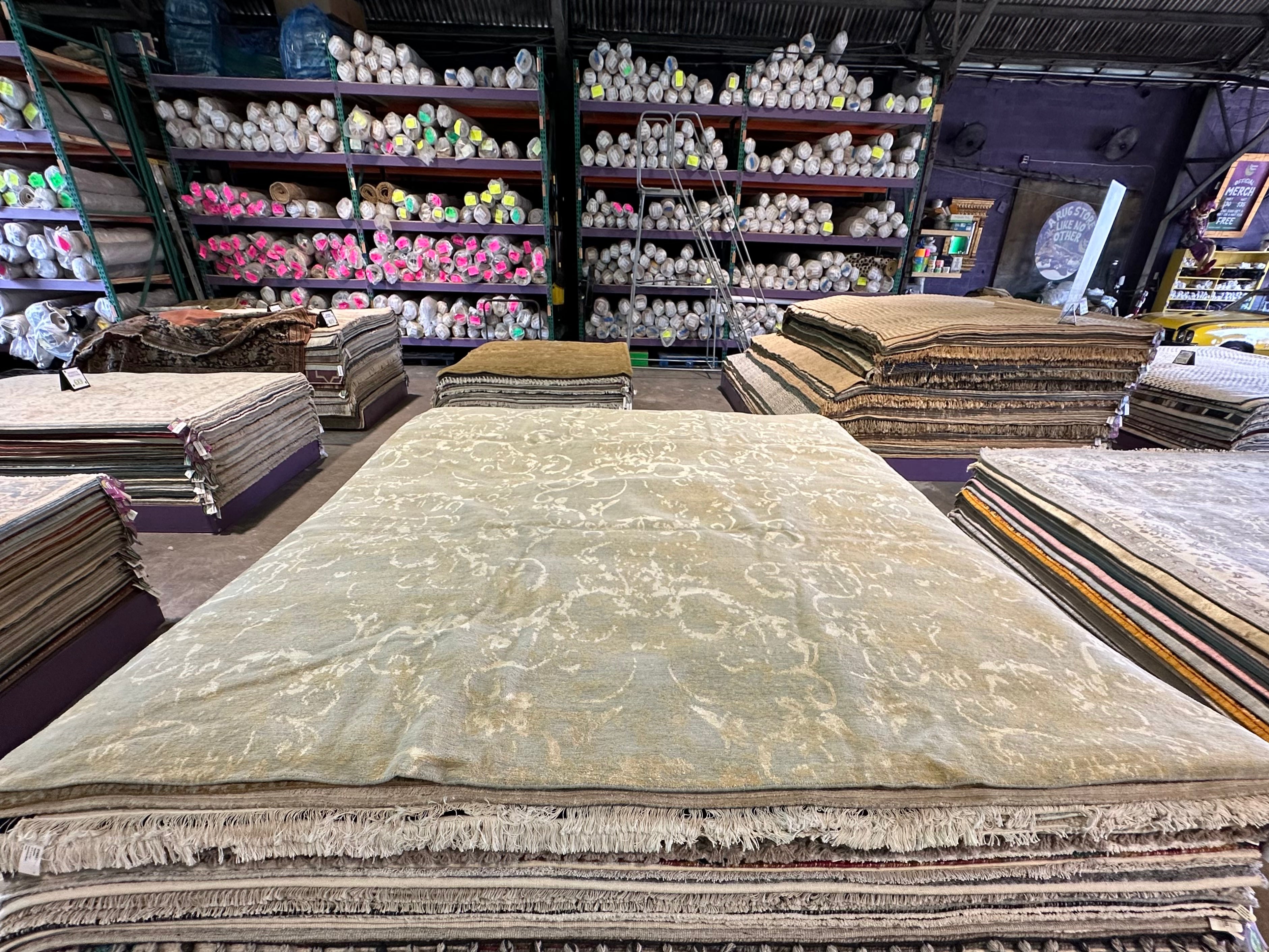 Josh Royal 9x12 Star North Shore Tibetan Rug