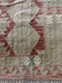 Dan Humphrey 5.9x7.11 Hand-Woven Durrie Multi-Colored Afghani Kilim