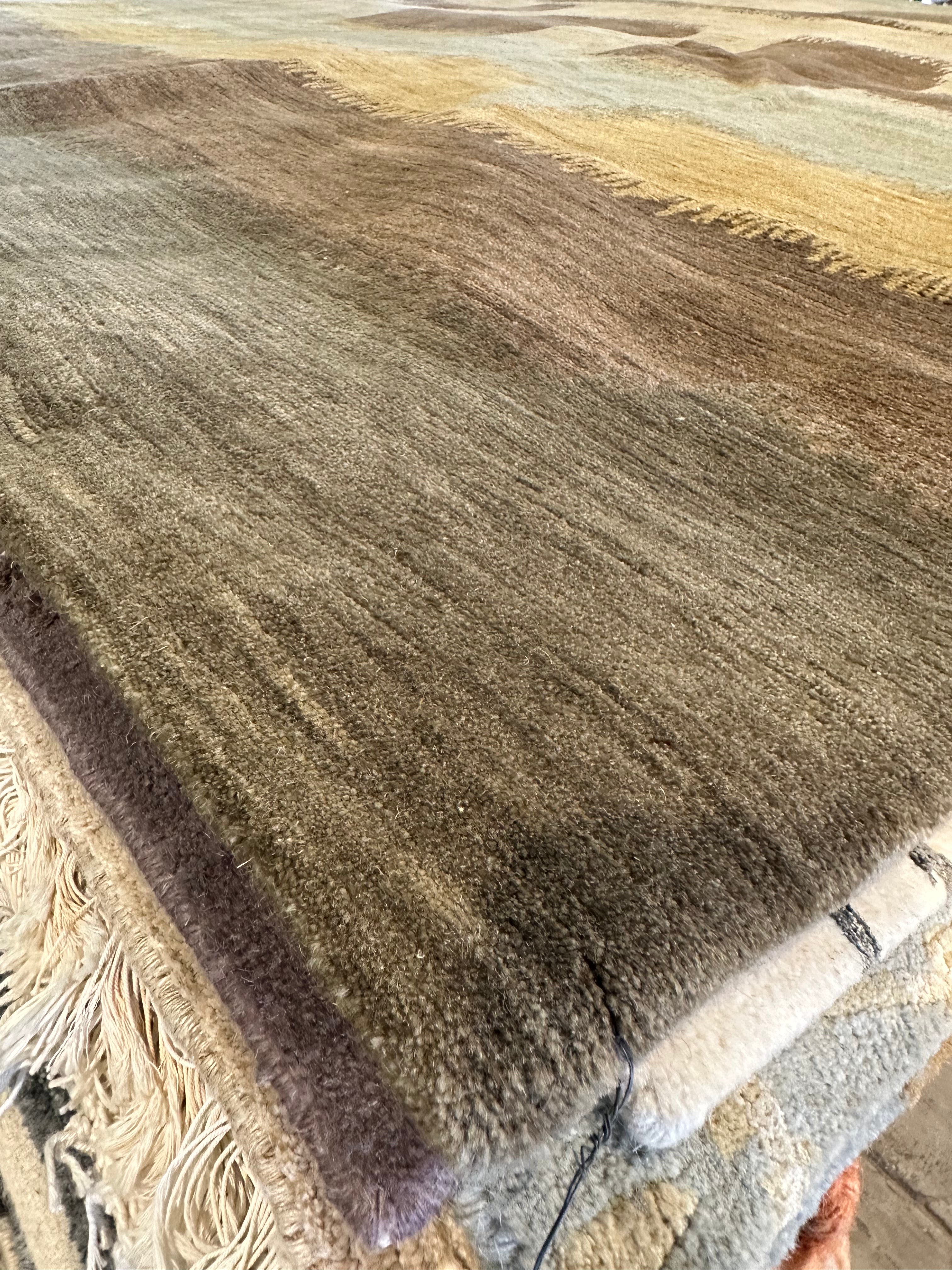Hudson Hughes 9x12 Phases Springhill Tibetan Rug