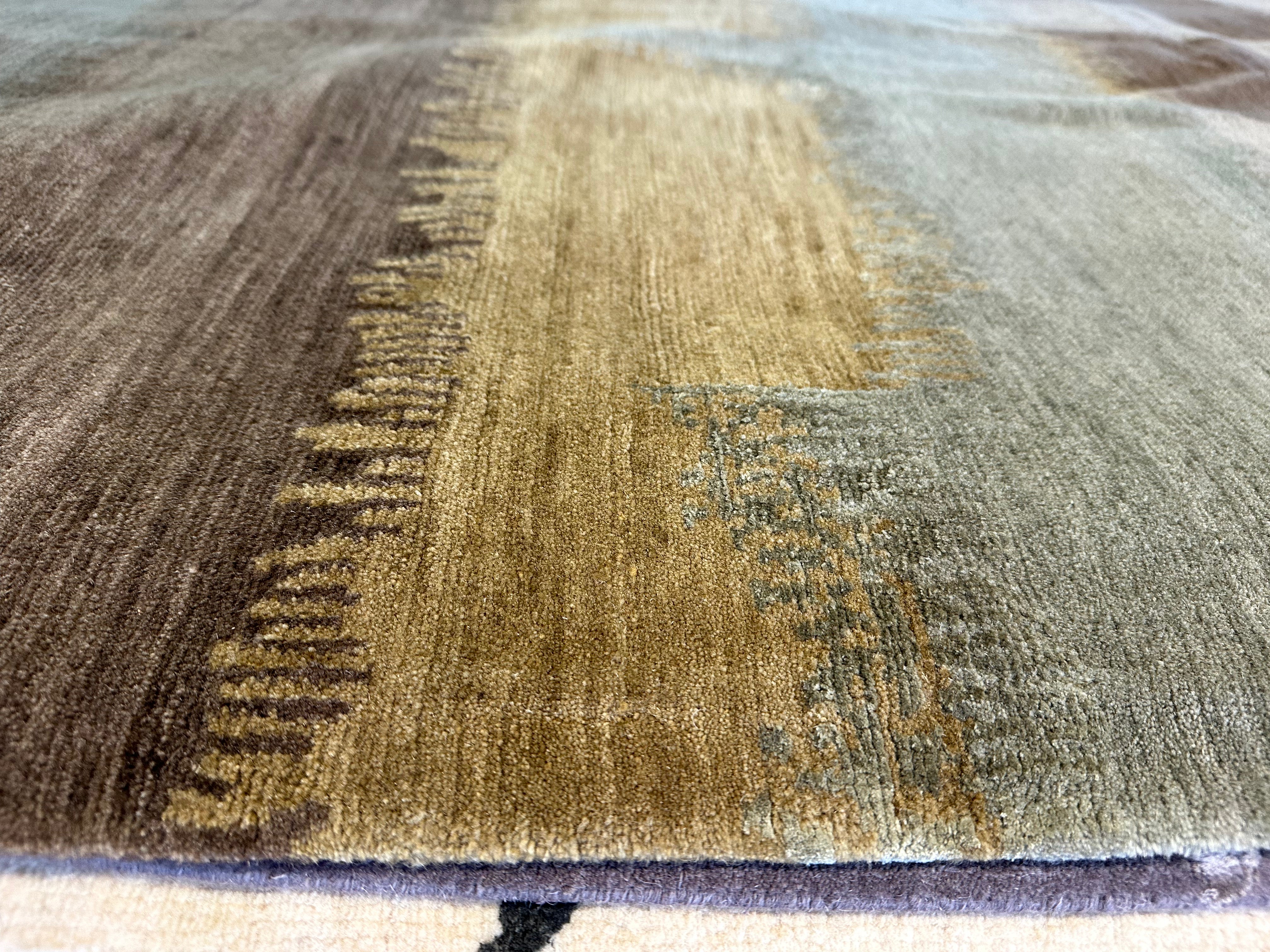 Hudson Hughes 9x12 Phases Springhill Tibetan Rug