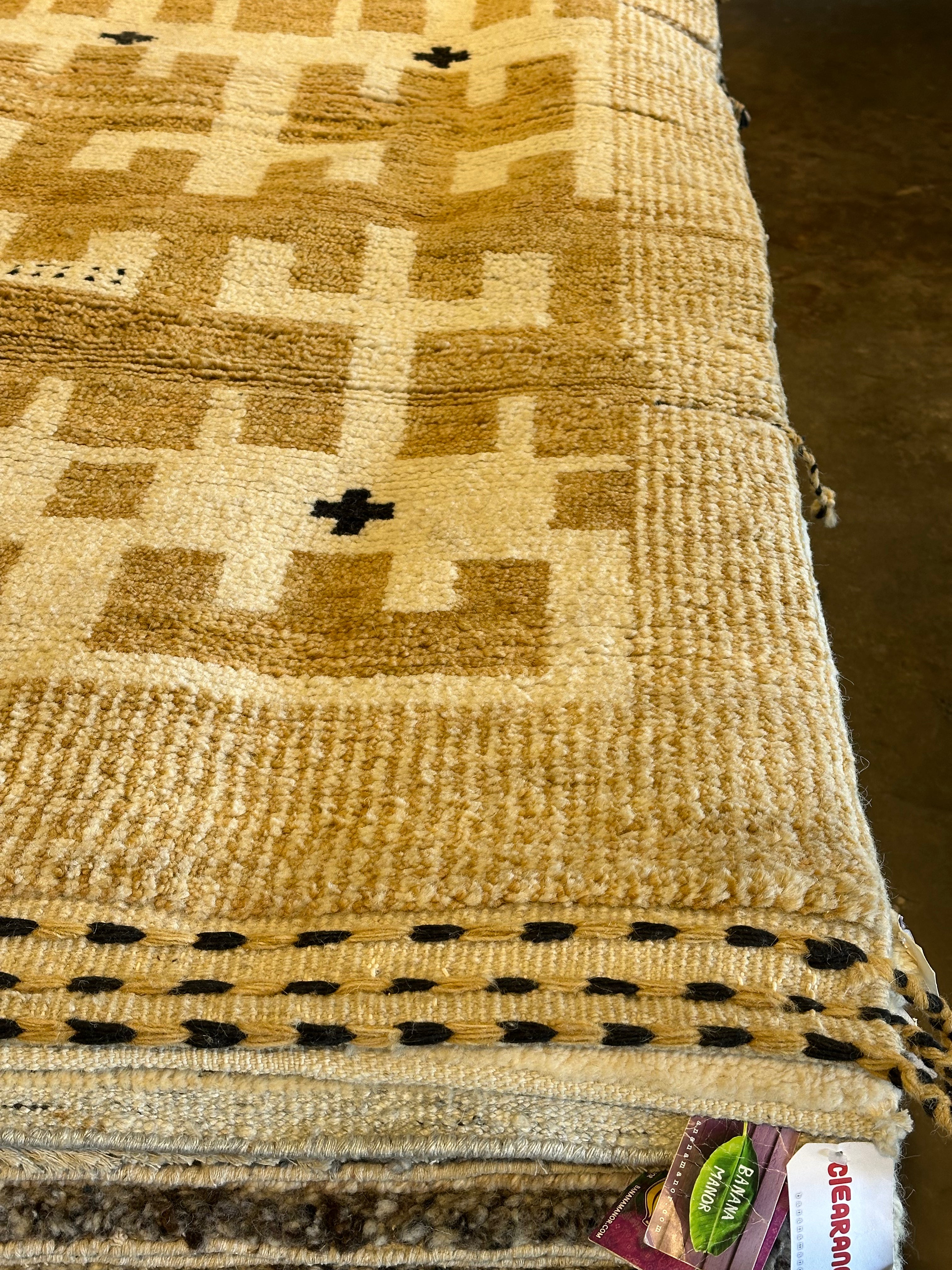 Ryan Marshall 9.11x13.10 Hand-Knotted Afghani Moroccan Style Rug