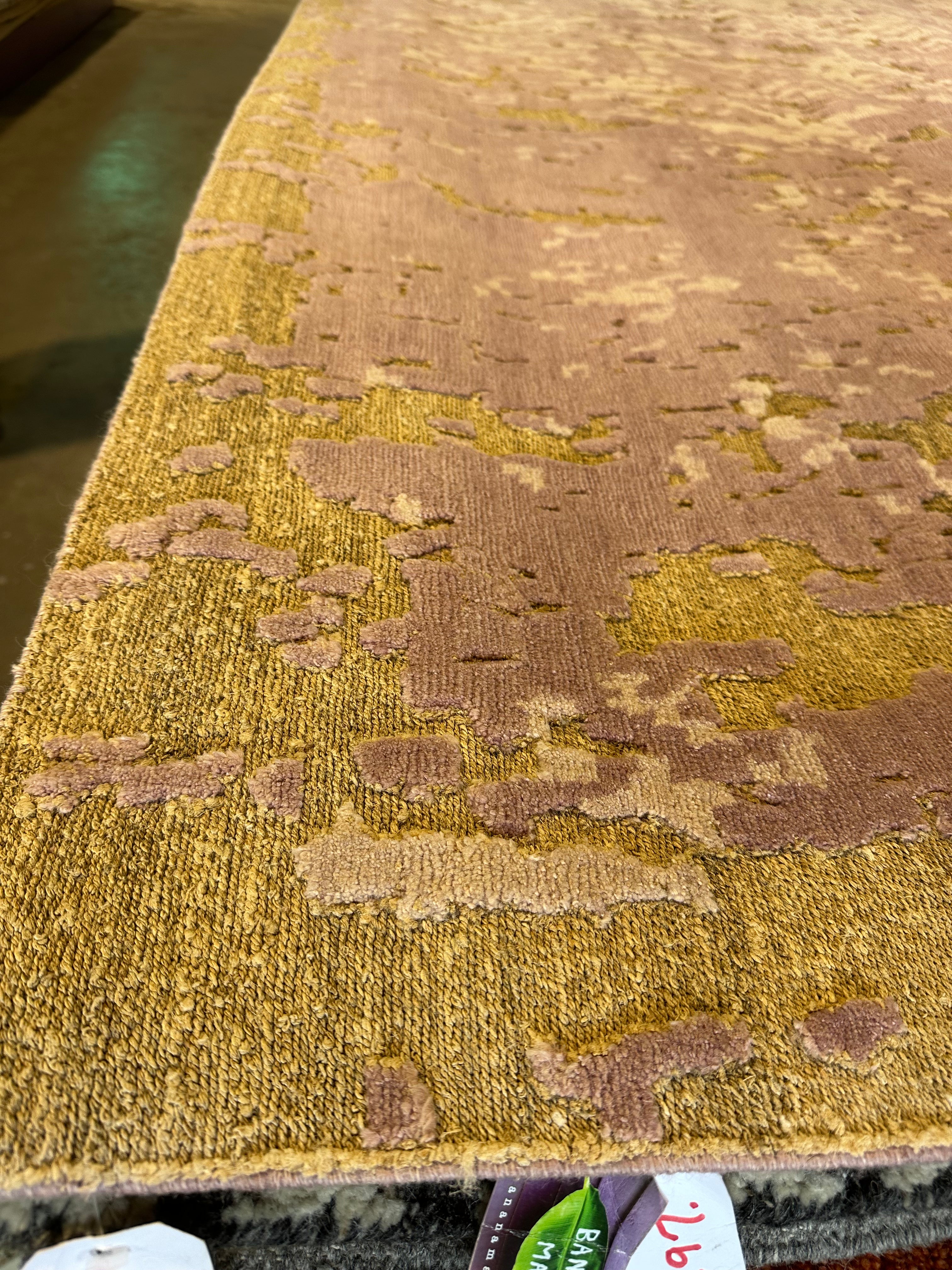 Asher Pringle 10x14 Sonia Soft Lavender Tibetan Rug