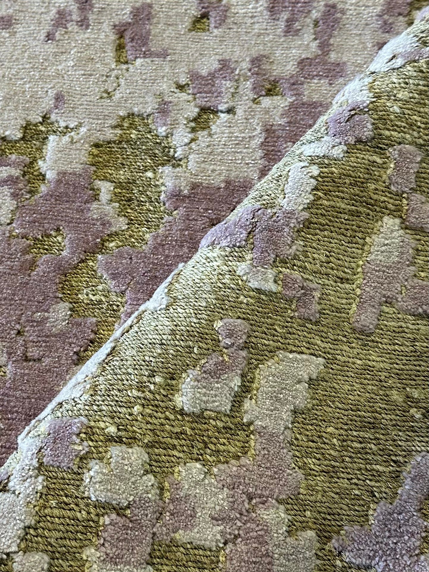 Asher Pringle 10x14 Sonia Soft Lavender Tibetan Rug