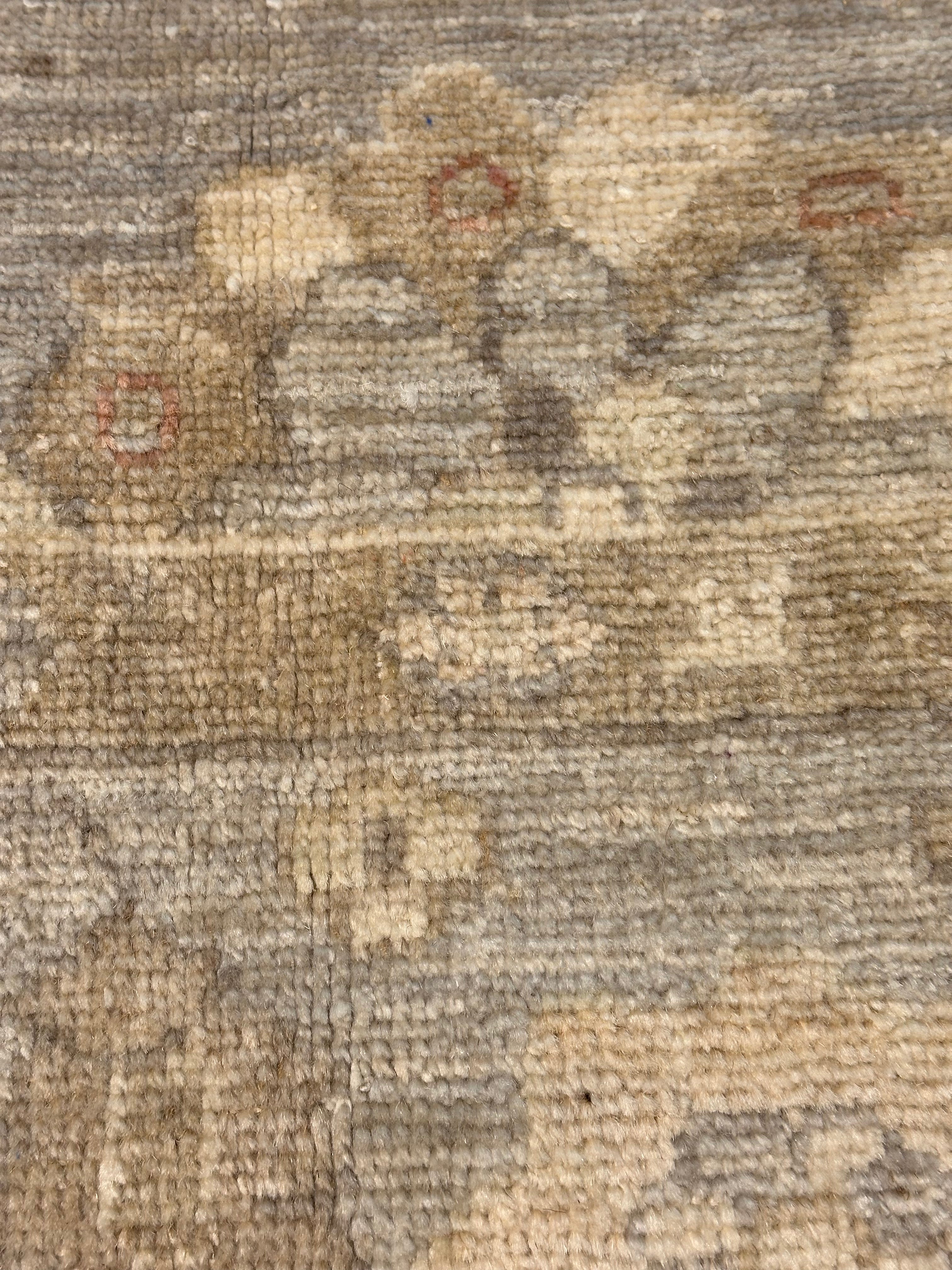 Chloe Pothecary 6.7x10 Hand-Knotted Afghani Oushak