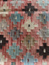 Matthew Settle 4.11x6.6 Hand-Woven Durrie Multi-Colored Afghani Kilim