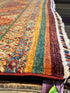 Diana Lovell 6.7x10.5 Orange Afghani Khorjin Rug