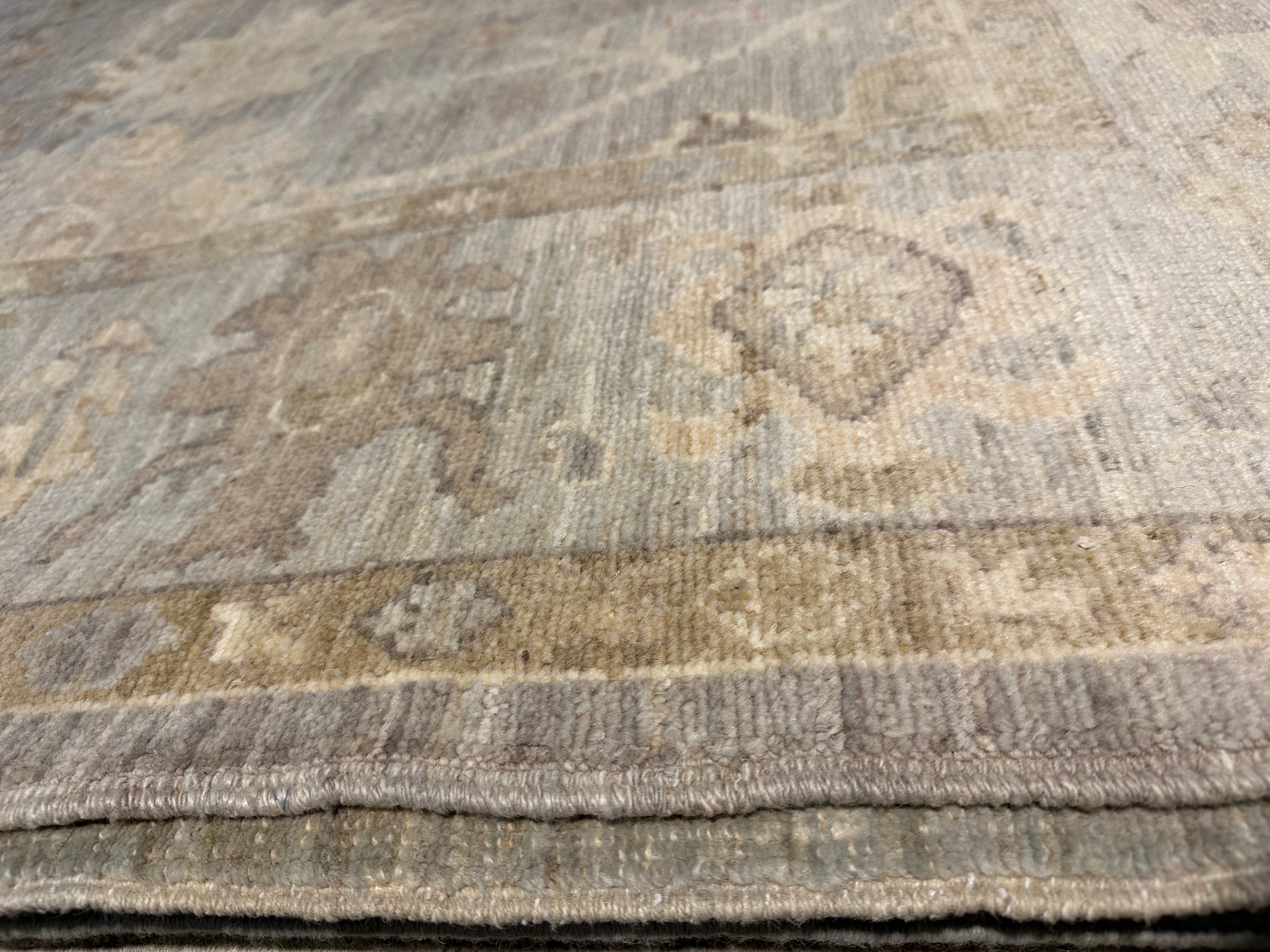 Chloe Pothecary 6.7x10 Hand-Knotted Afghani Oushak