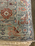 Christine Thompson Grey Hand-Knotted Oushak Rug 8x10