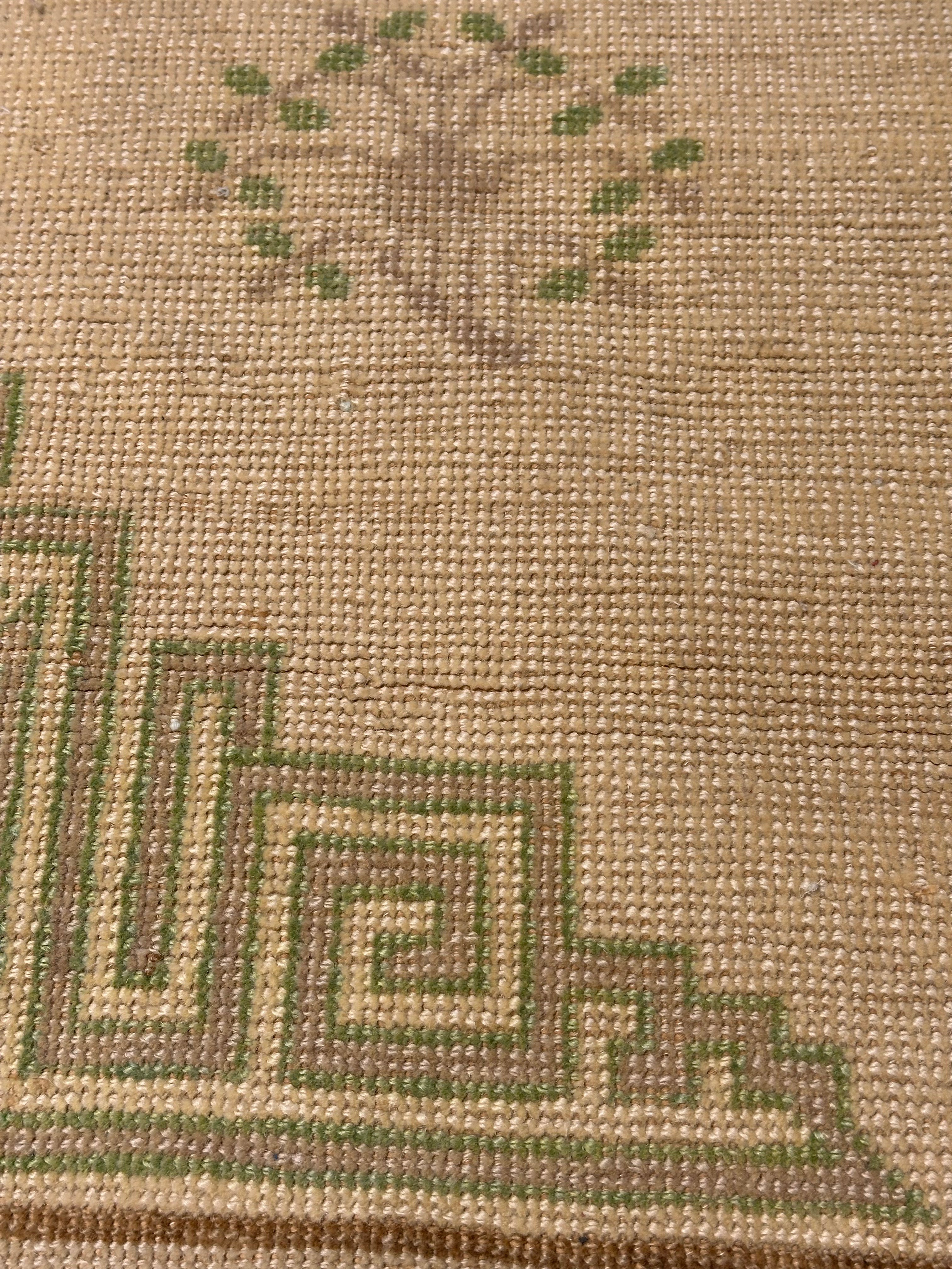 Jenni Lewis 6.9x11.1 Hand-Knotted Afghani Oushak