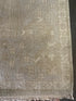 Kandyse McClure 8x9.9 Hand-Knotted Oushak Rug Light Grey and Ivory O'Hara