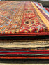 Barb Willis 6.10x9.10 Orange Afghani Khorjin Rug