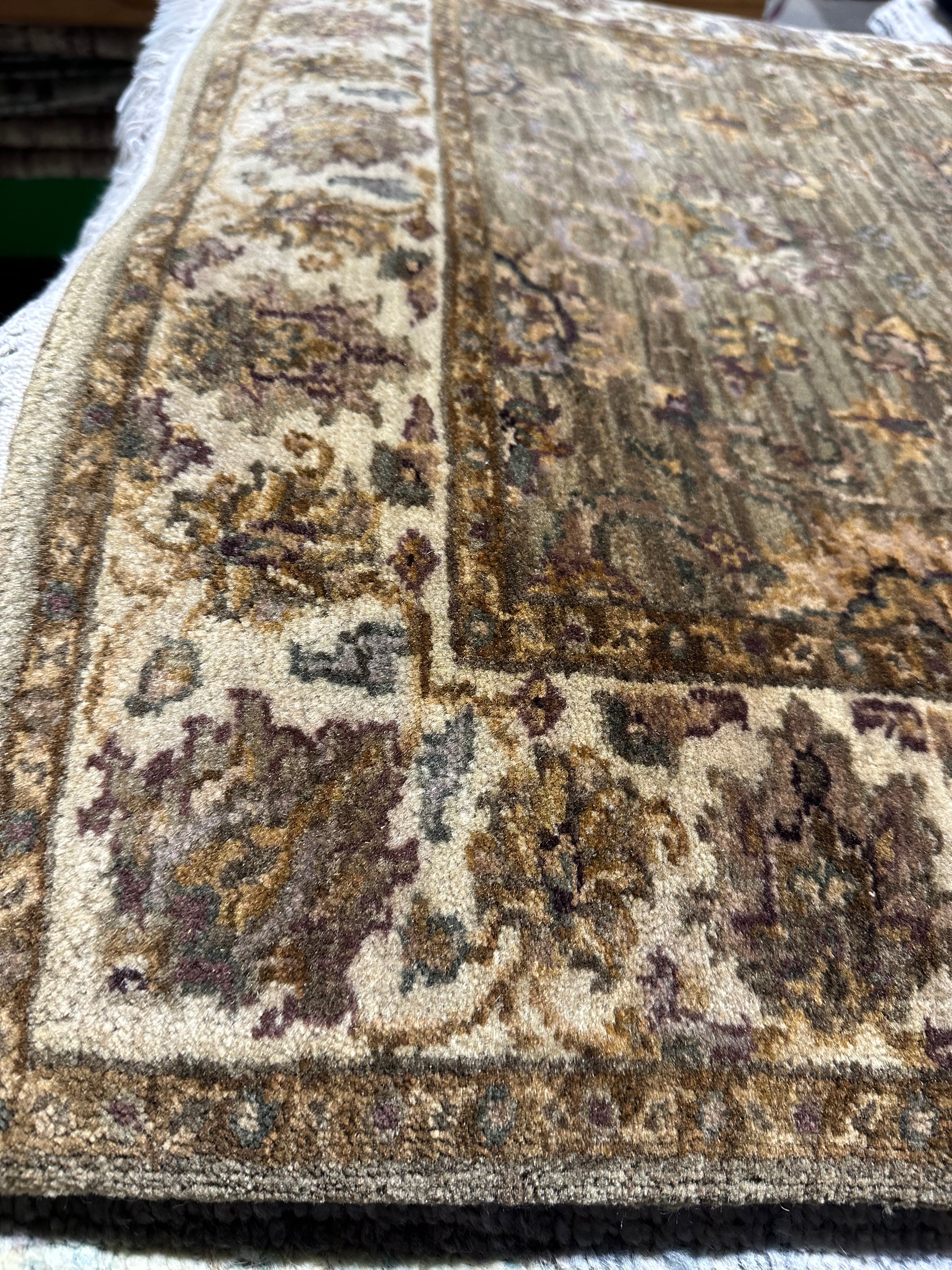 Eddie Irions 2.5x10.2 Green Jaipur Rug - CLEARANCE 30% off