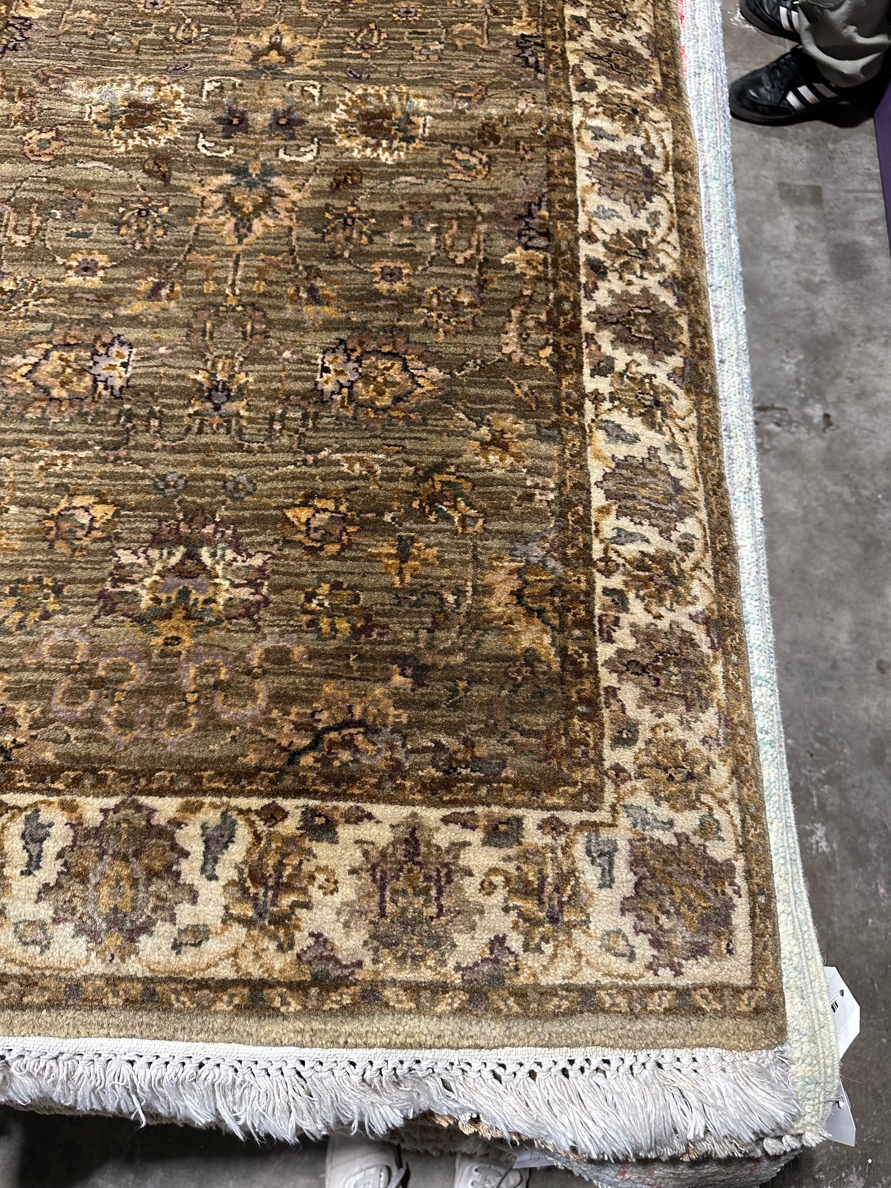 Eddie Irions 2.5x10.2 Green Jaipur Rug - CLEARANCE 30% off
