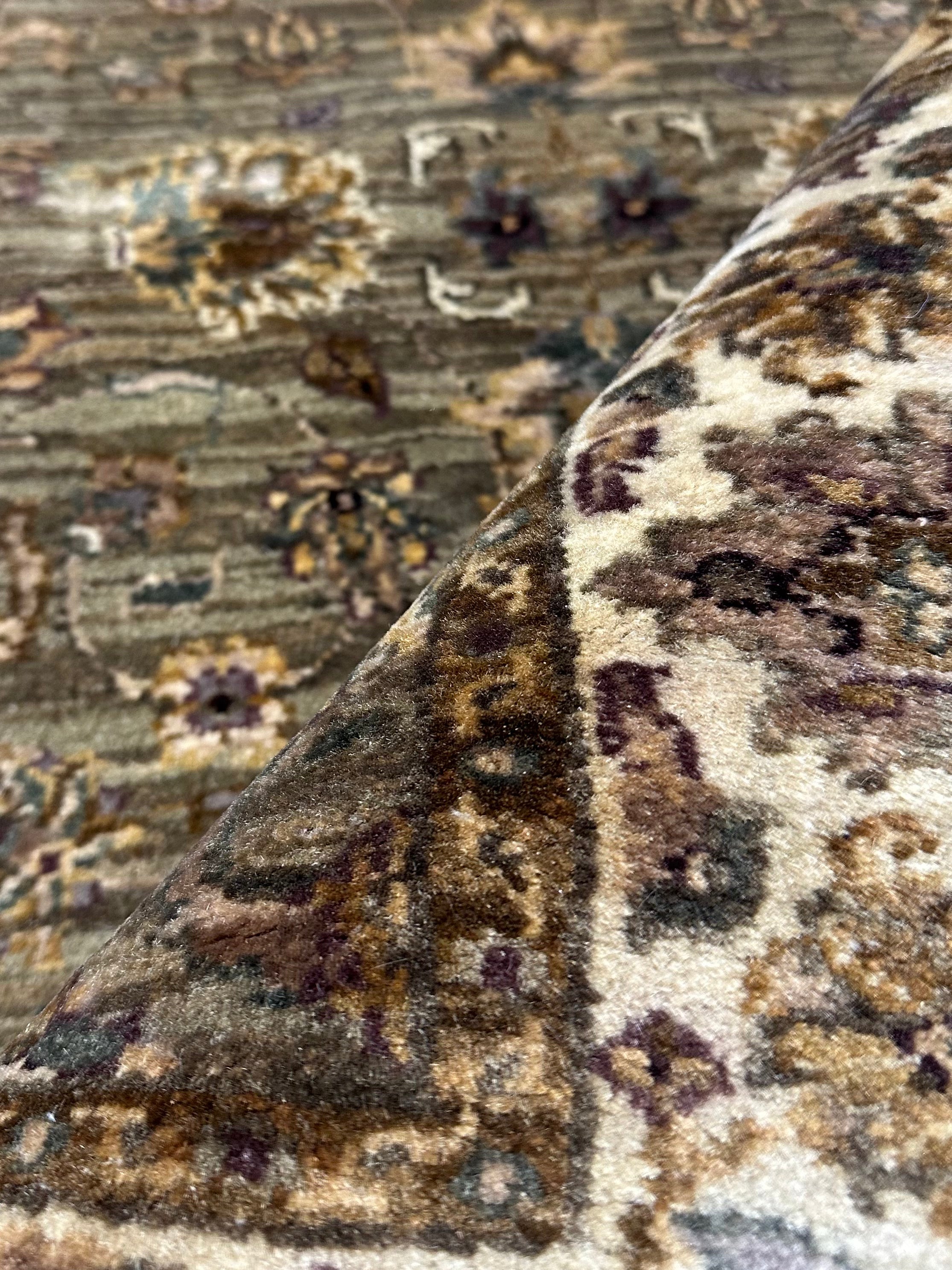 Eddie Irions 2.5x10.2 Green Jaipur Rug - CLEARANCE 30% off