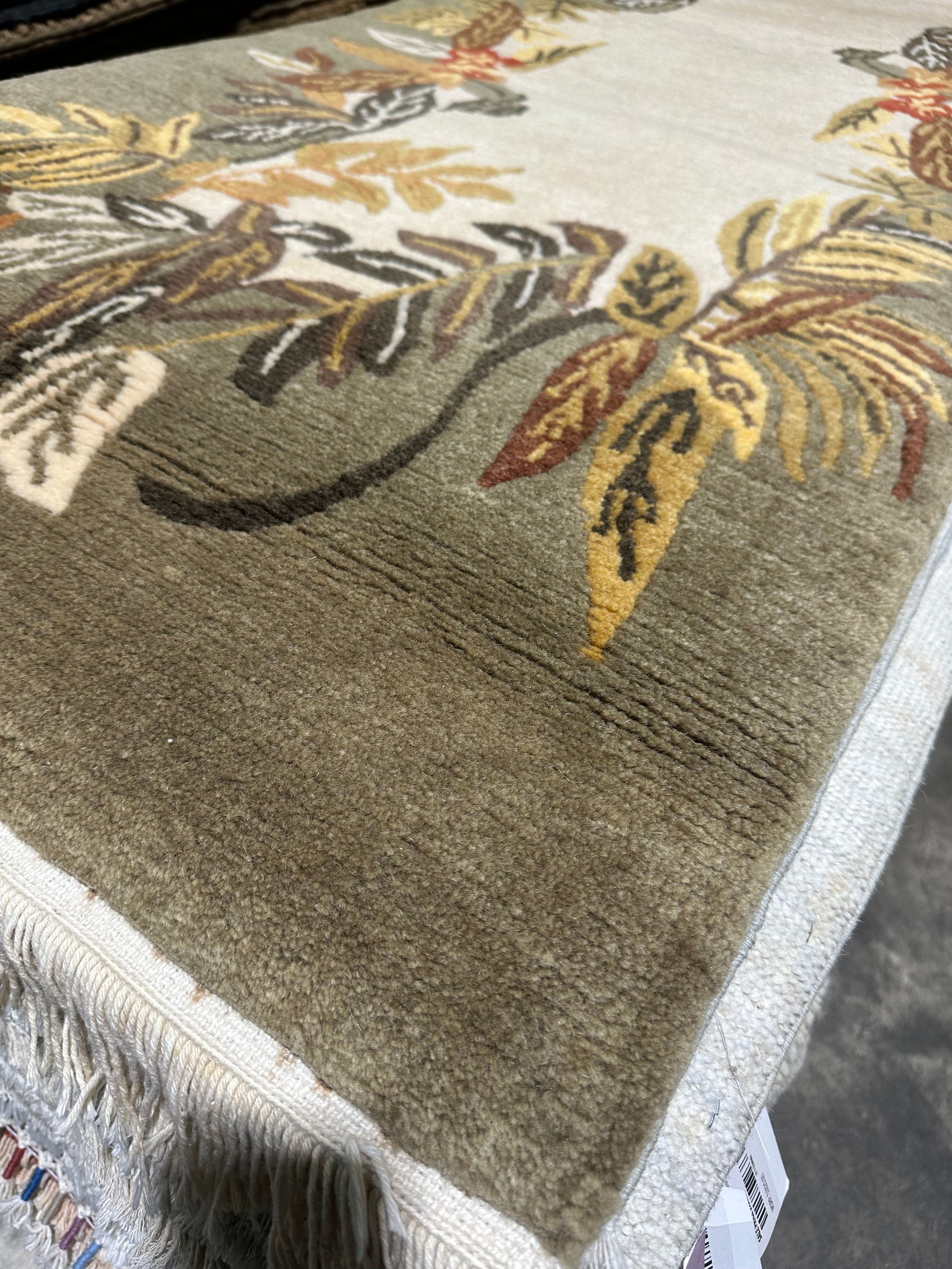 Hunter Price 2.6x8 Green Nepalese Runner - CLEARANCE 30% off
