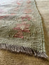 Ed Westwick 7.3x9.11 Hand-Woven Durrie Multi-Colored Afghani Kilim