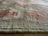 Ed Westwick 7.3x9.11 Hand-Woven Durrie Multi-Colored Afghani Kilim