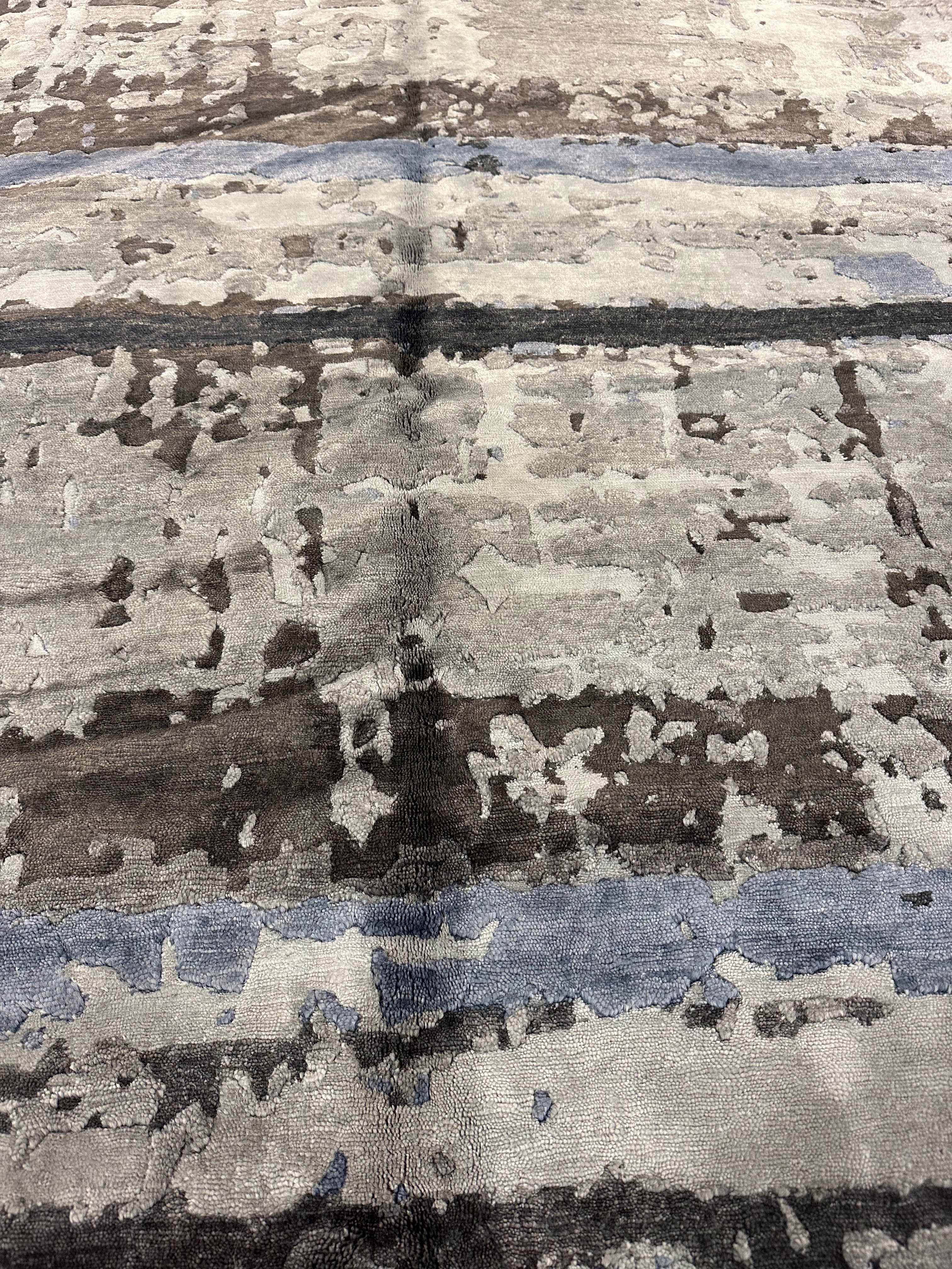 Jack Gilchrist 6.6x8.3 Blue Noor Rug - CLEARANCE 30% off
