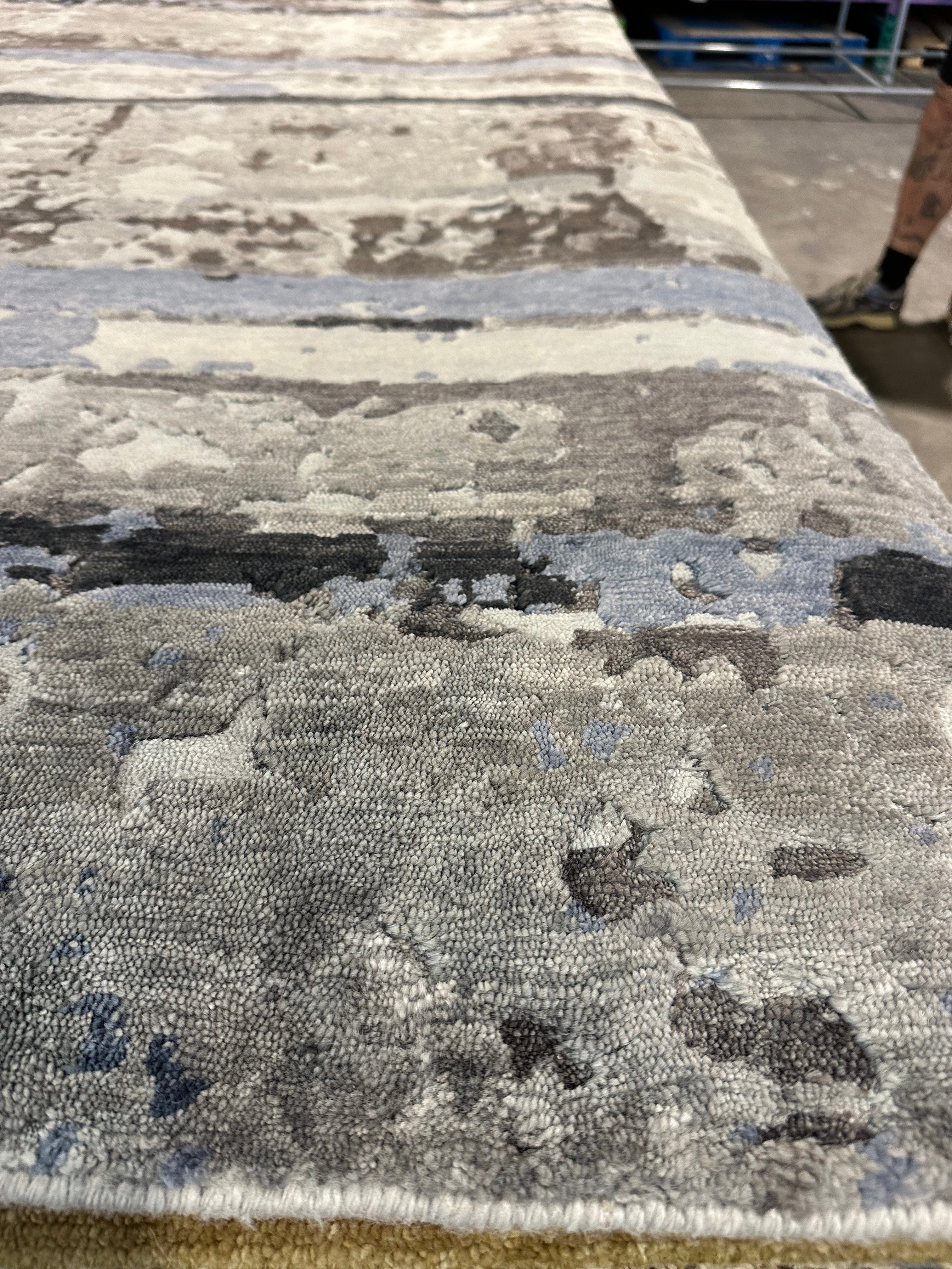 Jack Gilchrist 6.6x8.3 Blue Noor Rug - CLEARANCE 30% off