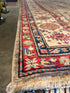 Anna Mezentseva 6.7x9.5 Silver/Grey Afghani Kazak Rug