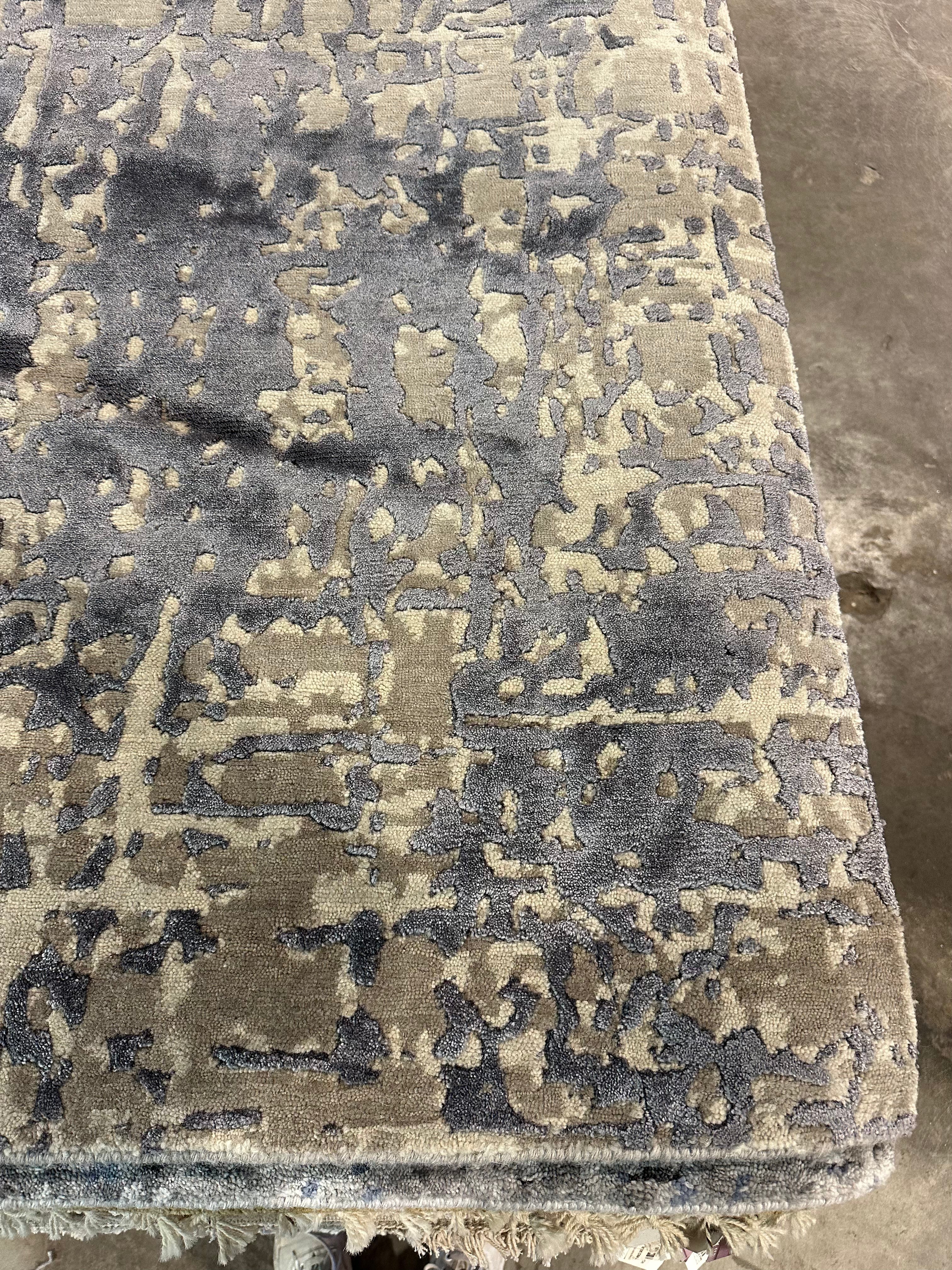 Seth Davis 6.6x8.2 Blue Fusion Rug - CLEARANCE 30% off
