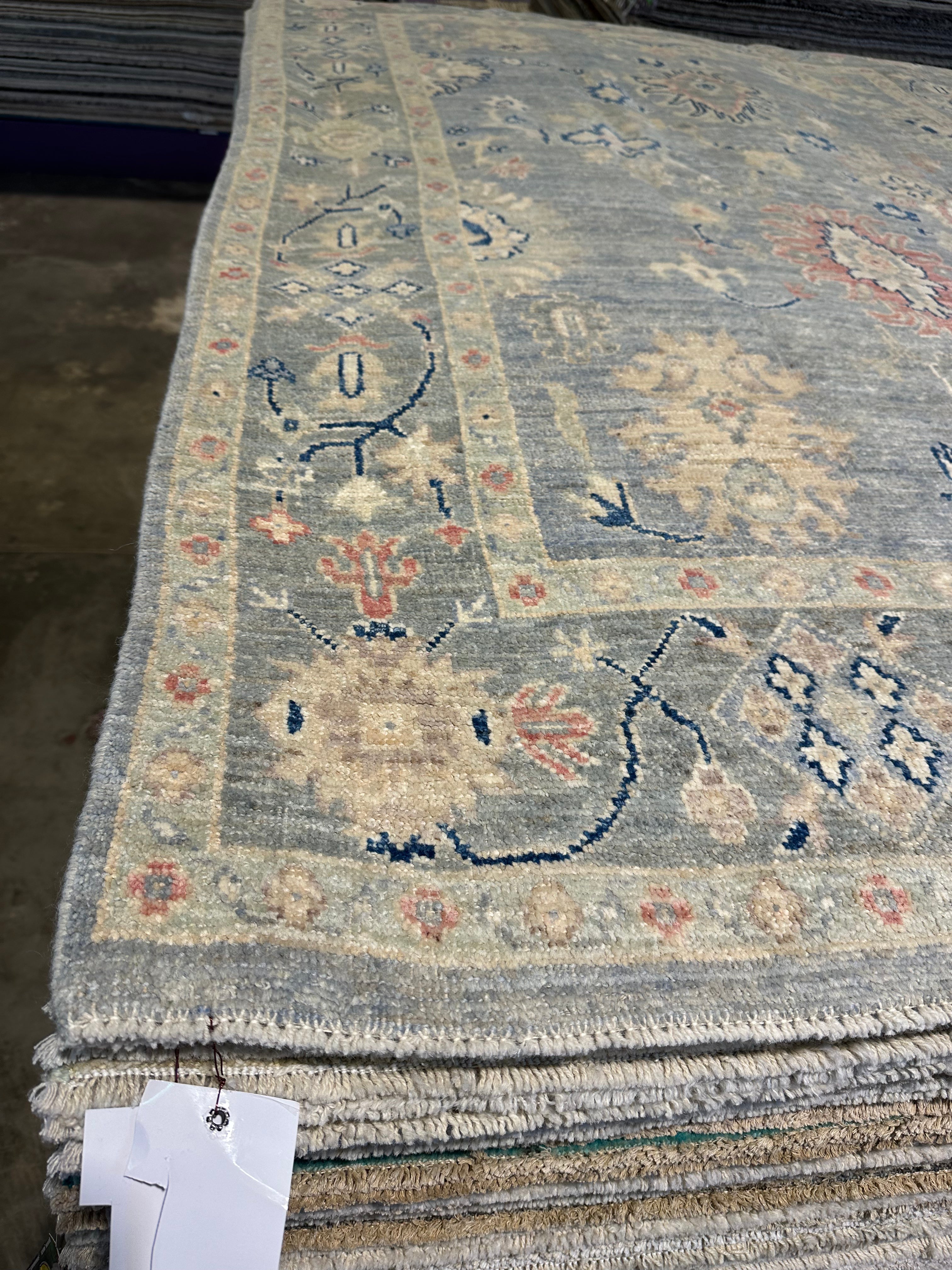 Monica Price 4.9x6.10 Hand-Knotted Afghani Oushak