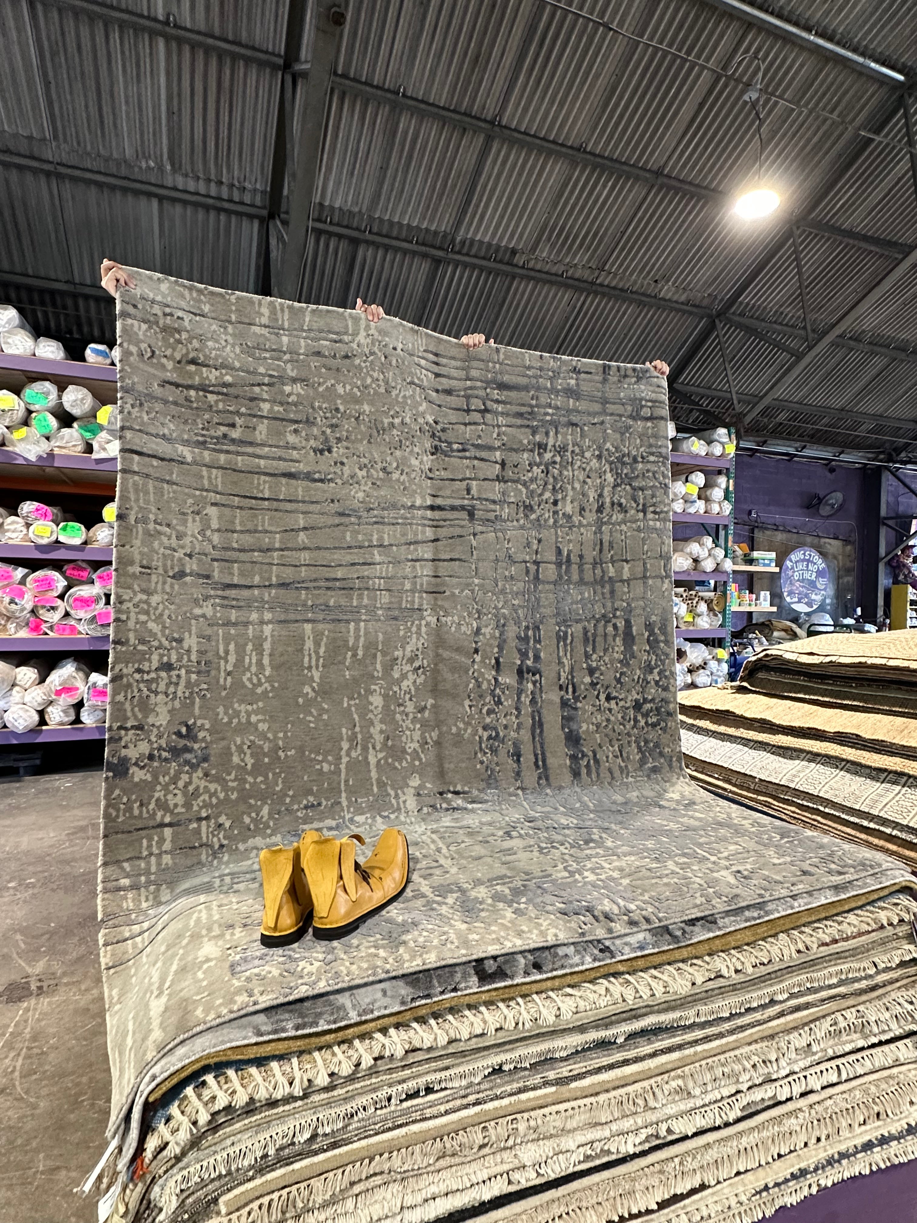Seth Davis 6.6x8.2 Blue Fusion Rug - CLEARANCE 30% off