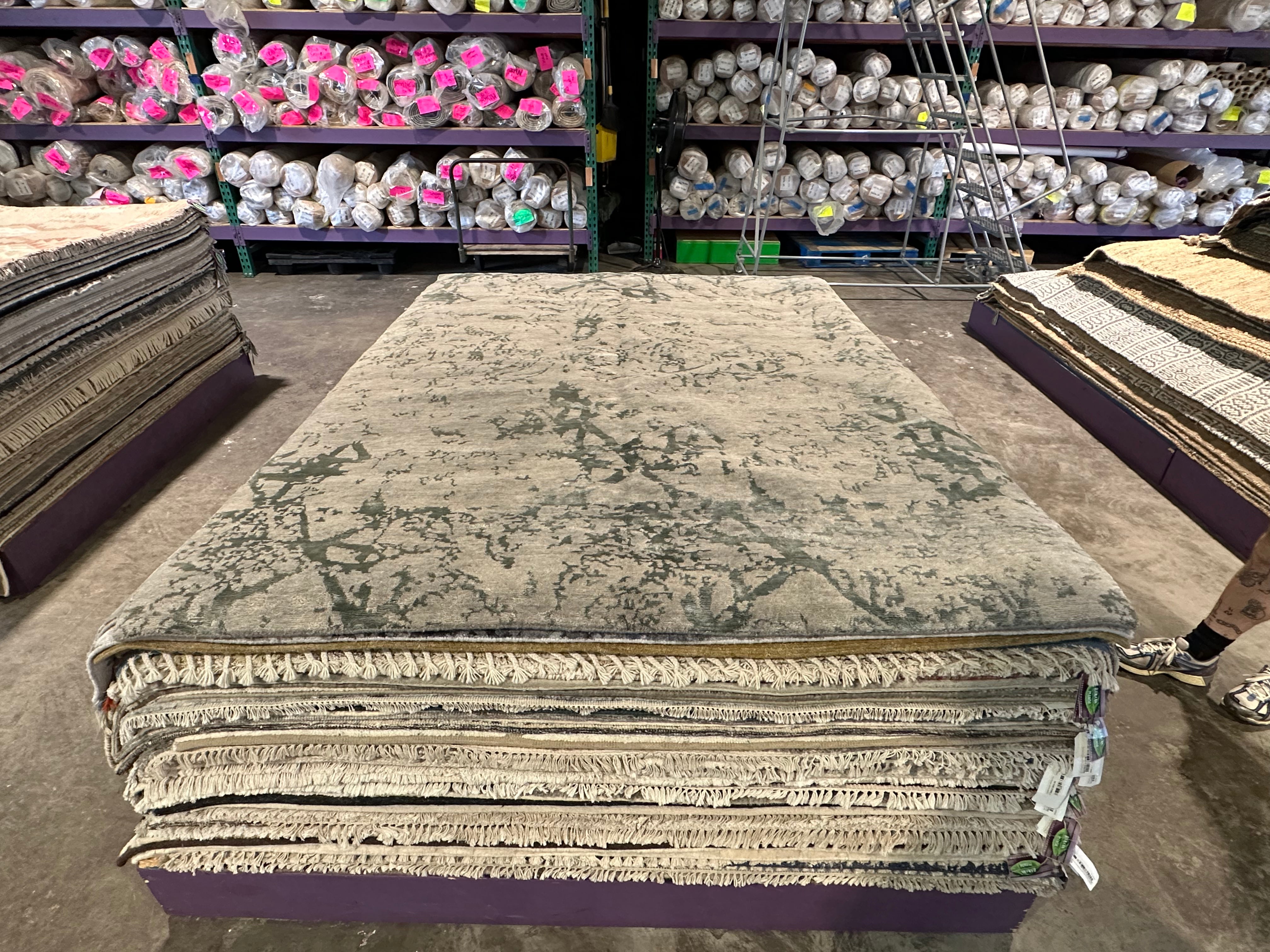 Bryan Kestner 5.9x8.9 Green Origins Rug - CLEARANCE 30% off