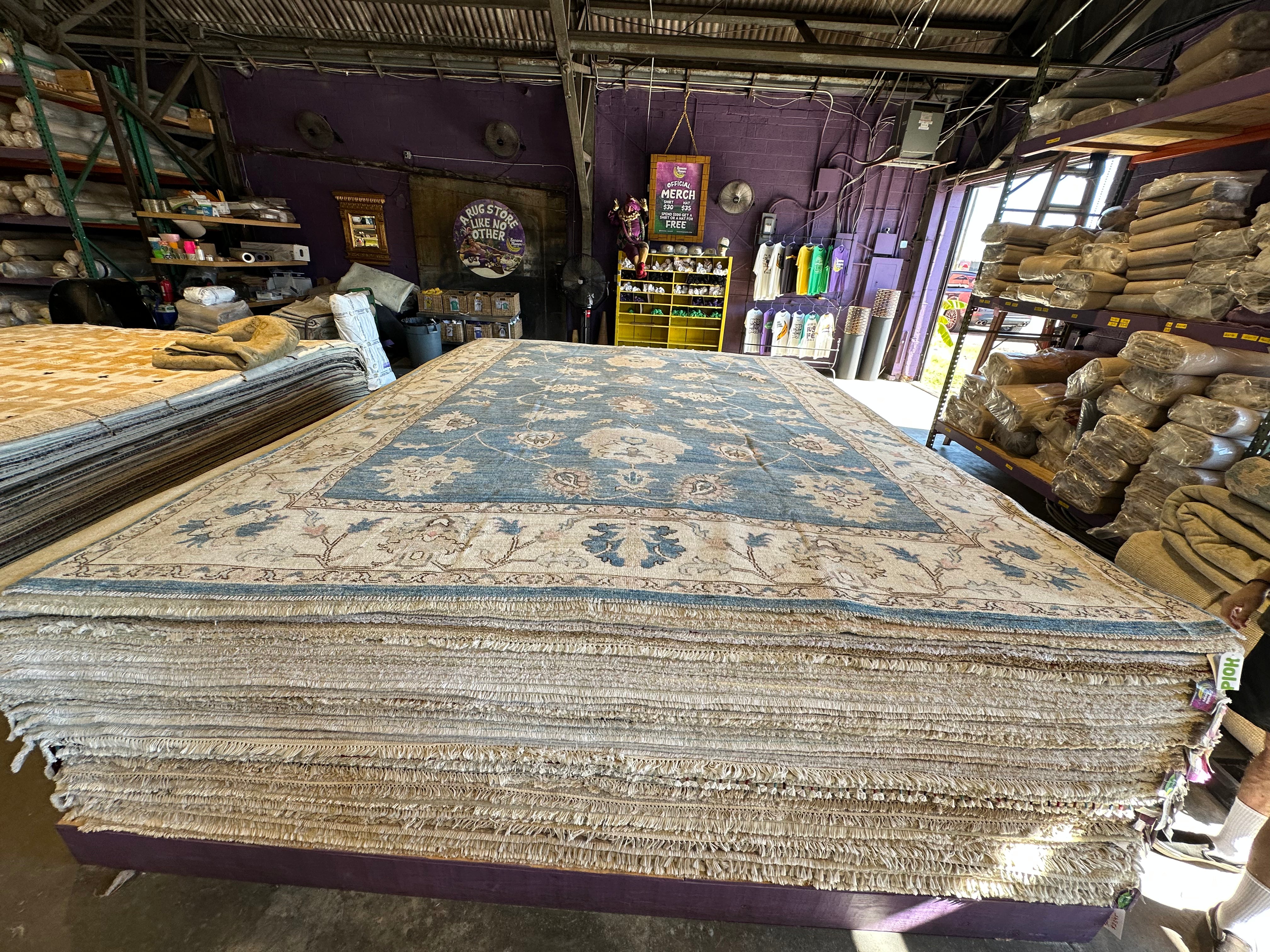 Lucy Shaw 9.7x13.2 Hand-Knotted Afghani Oushak