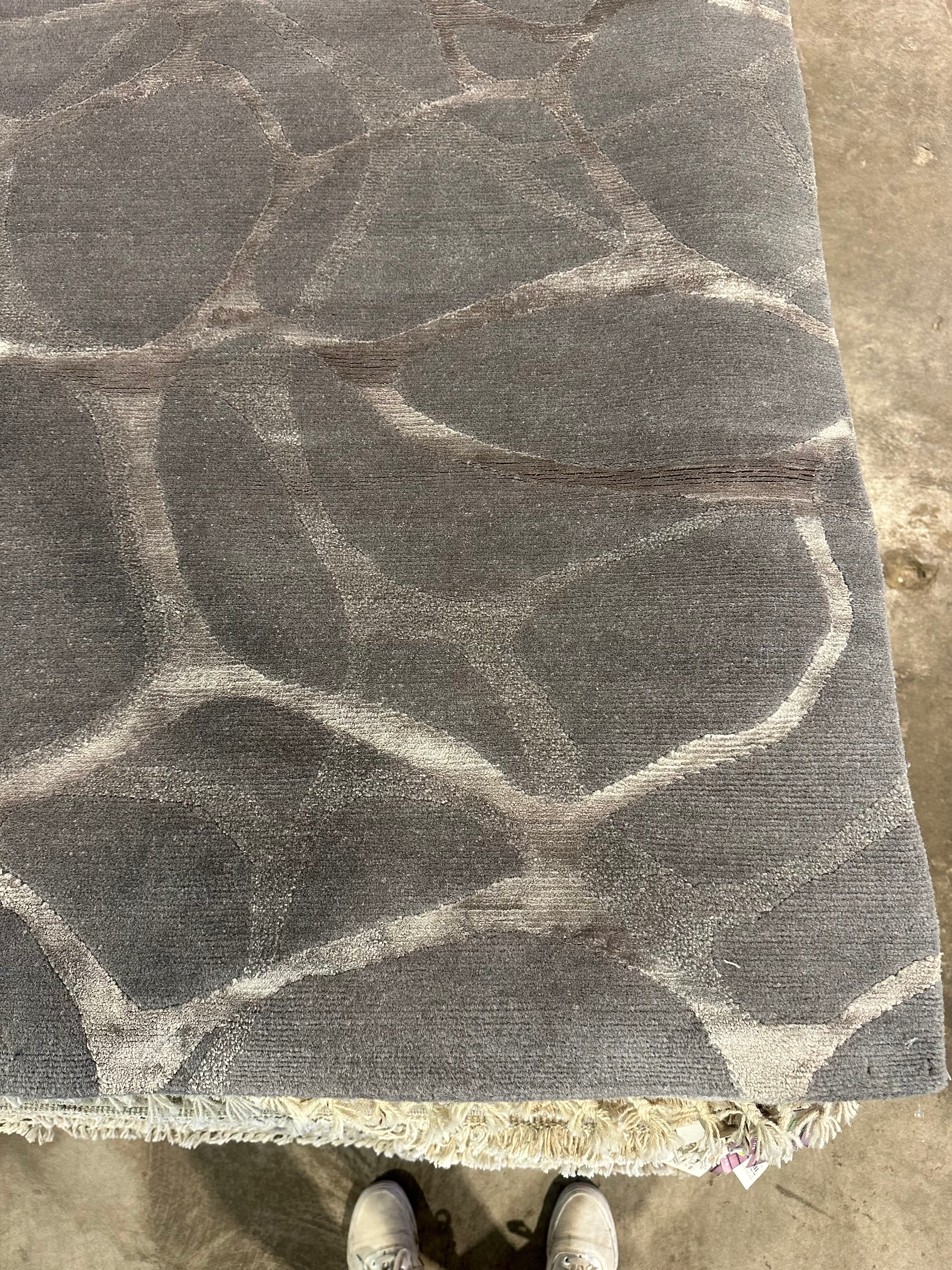 Will Folks 6x9 Grey Impressions Rug - CLEARANCE 30% off