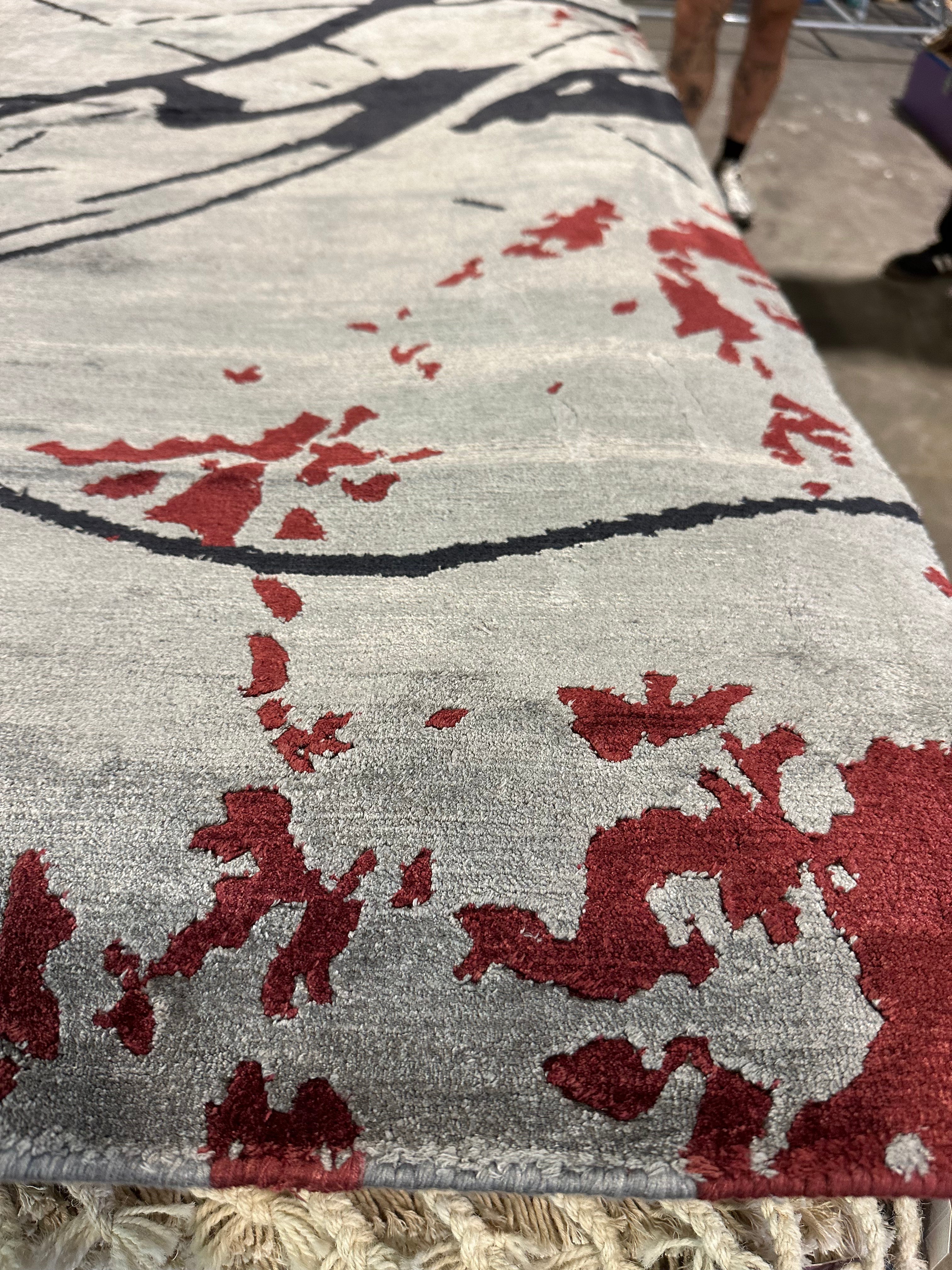 Dexter Morgan 5.9x8.9 Grey Pokhara Rug - CLEARANCE 30% off