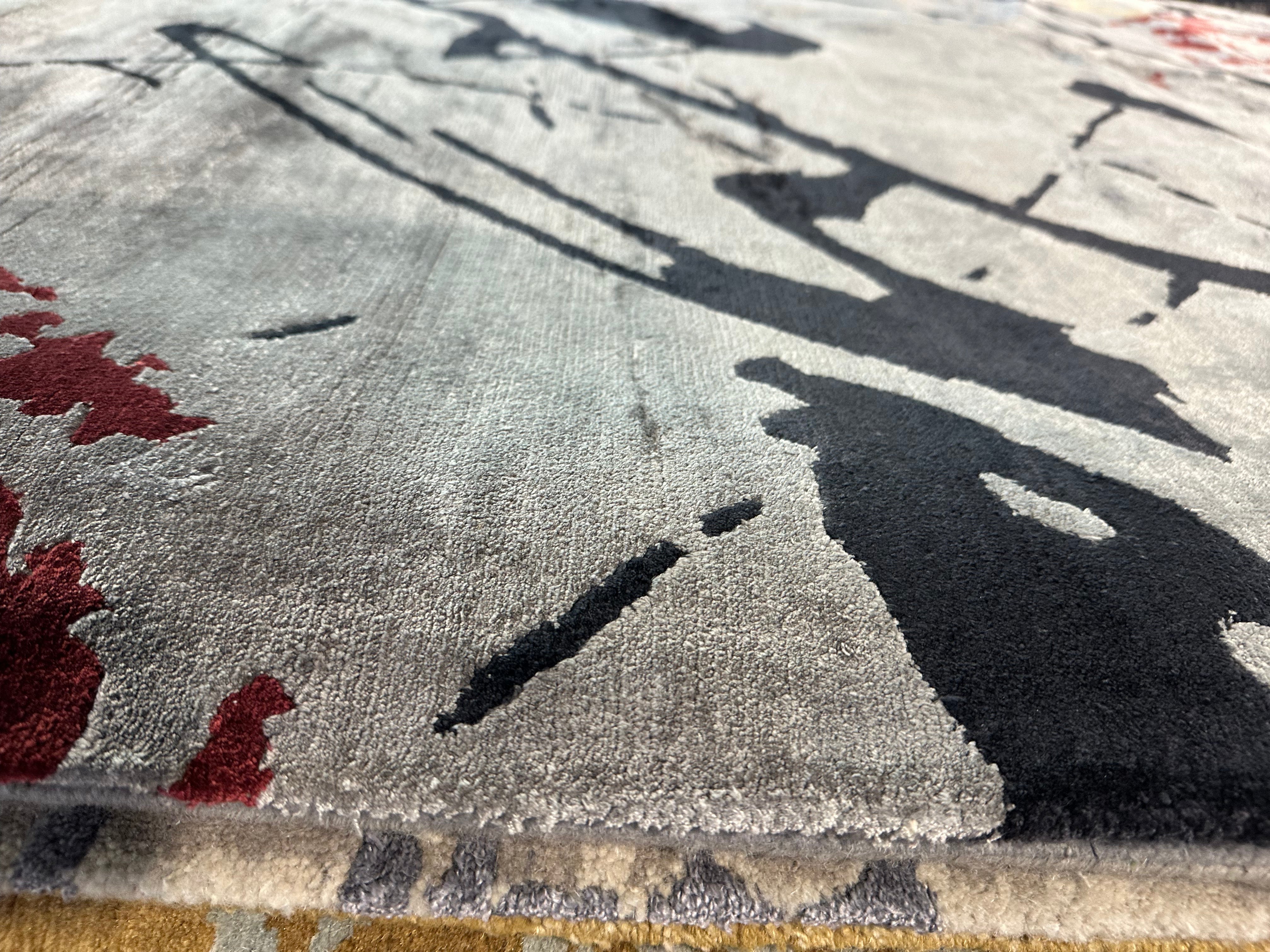 Dexter Morgan 5.9x8.9 Grey Pokhara Rug - CLEARANCE 30% off