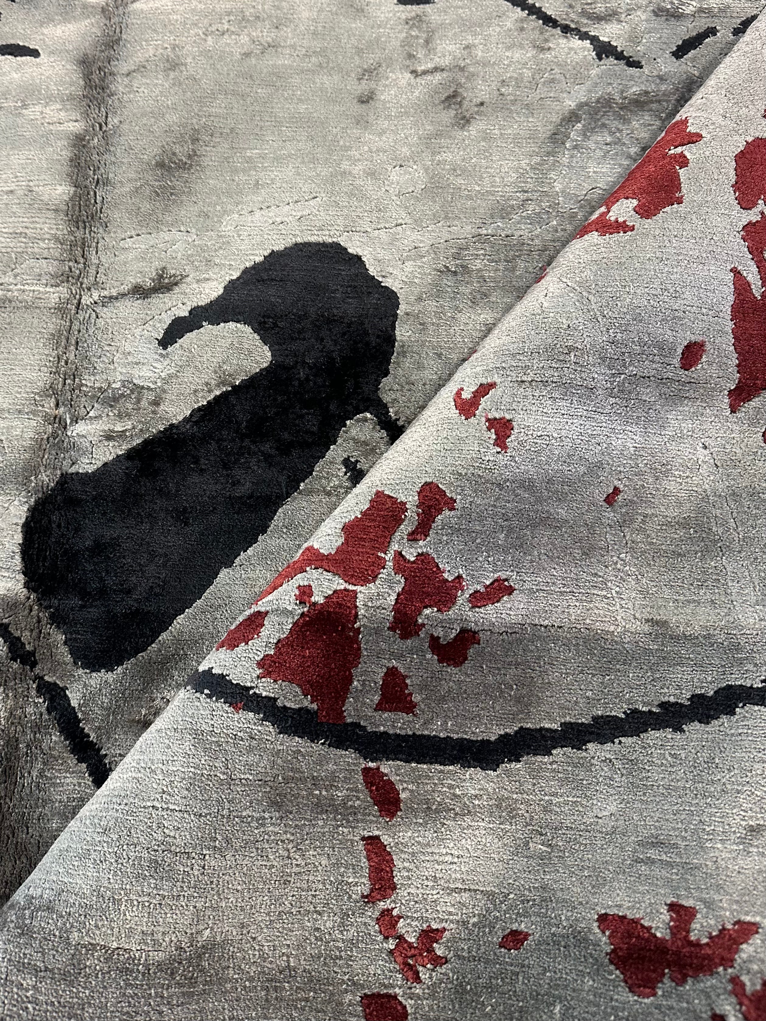 Dexter Morgan 5.9x8.9 Grey Pokhara Rug - CLEARANCE 30% off