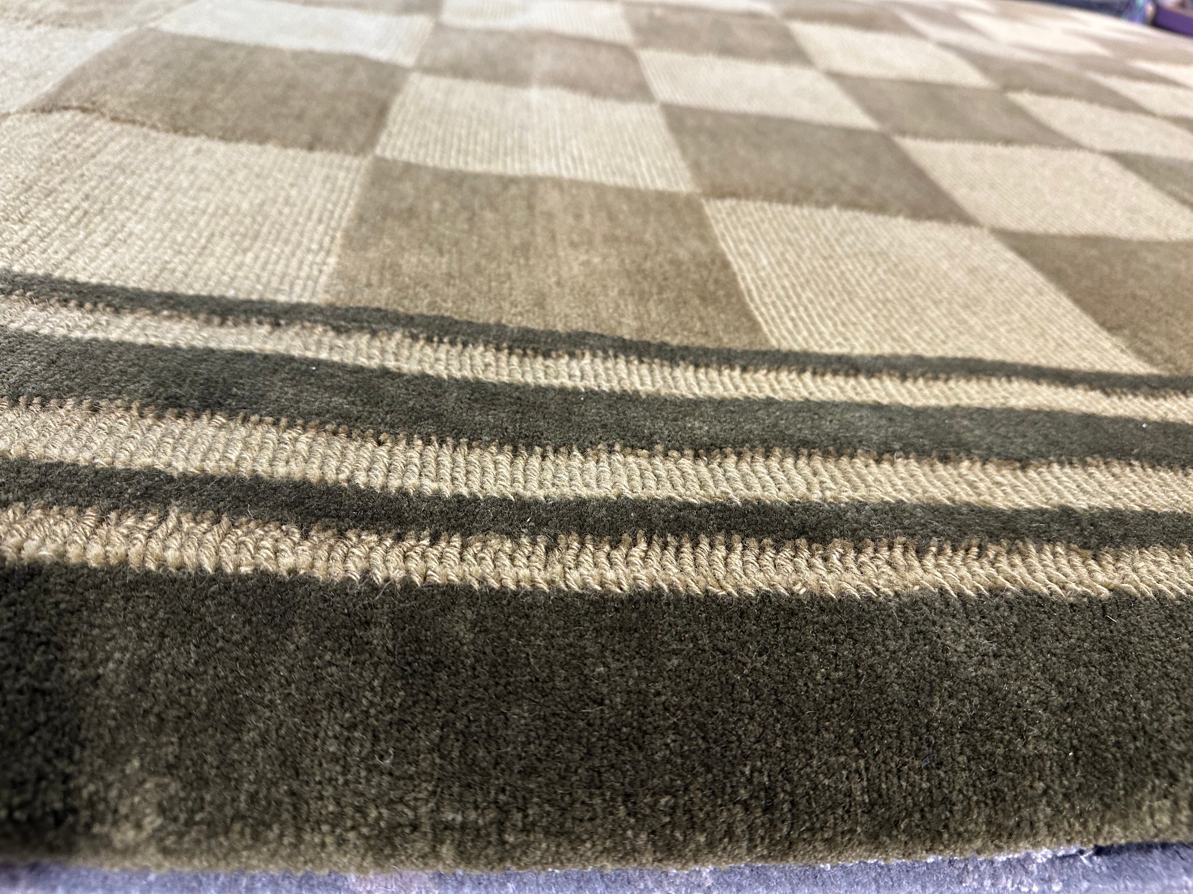 Saint Ravenal 6.3x9.1 Green Nepalese Rug - CLEARANCE 30% off