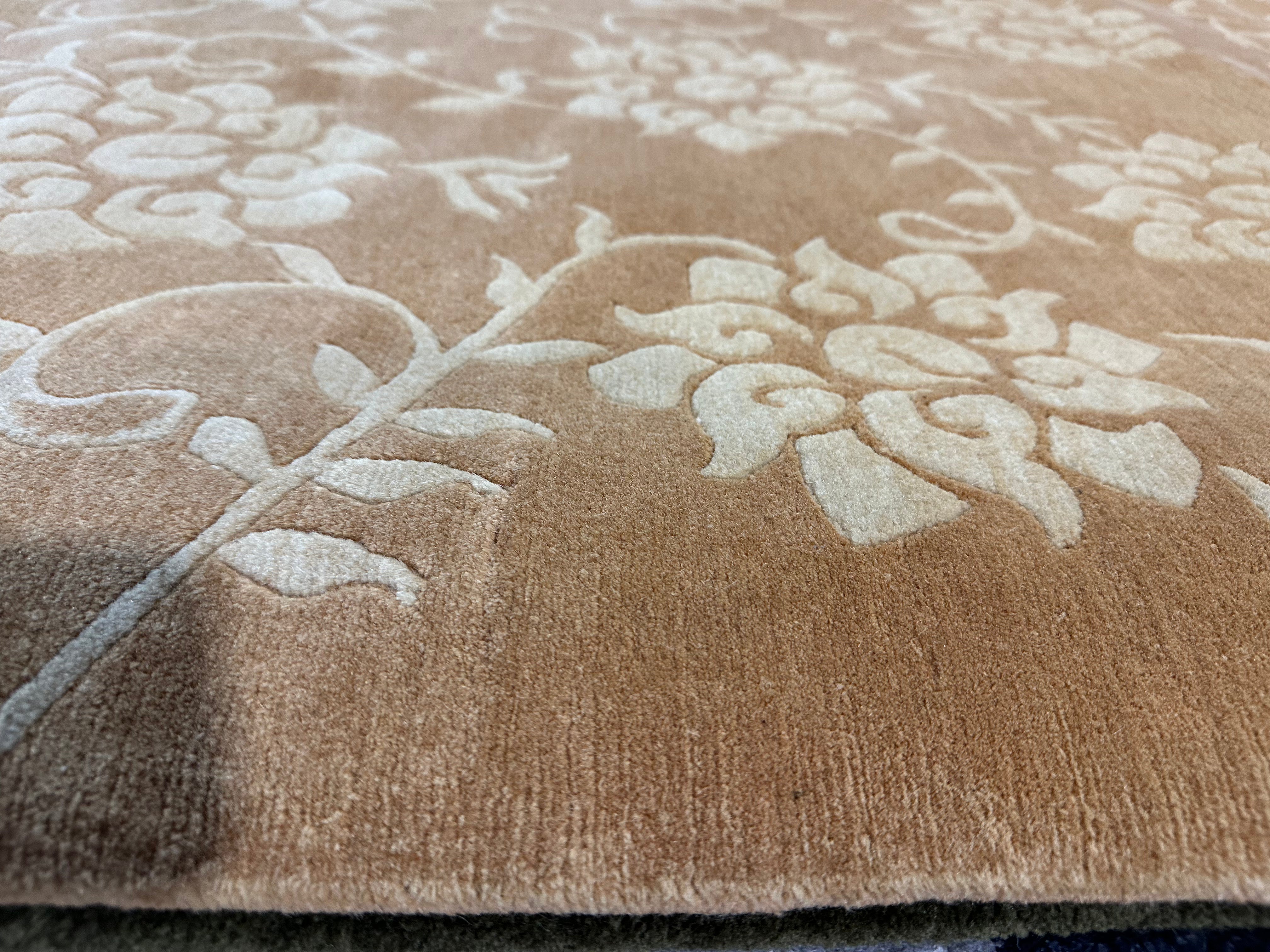 Peter Burrous 6.2x8.4 Brown Nepalese Rug - CLEARANCE 30% off