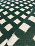 Bradley Carter 6x8 Green Durrie Rug - CLEARANCE 30% off