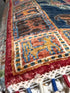 Kristen Maxwell 2.11x4.2 Red Afghani Animal Rug