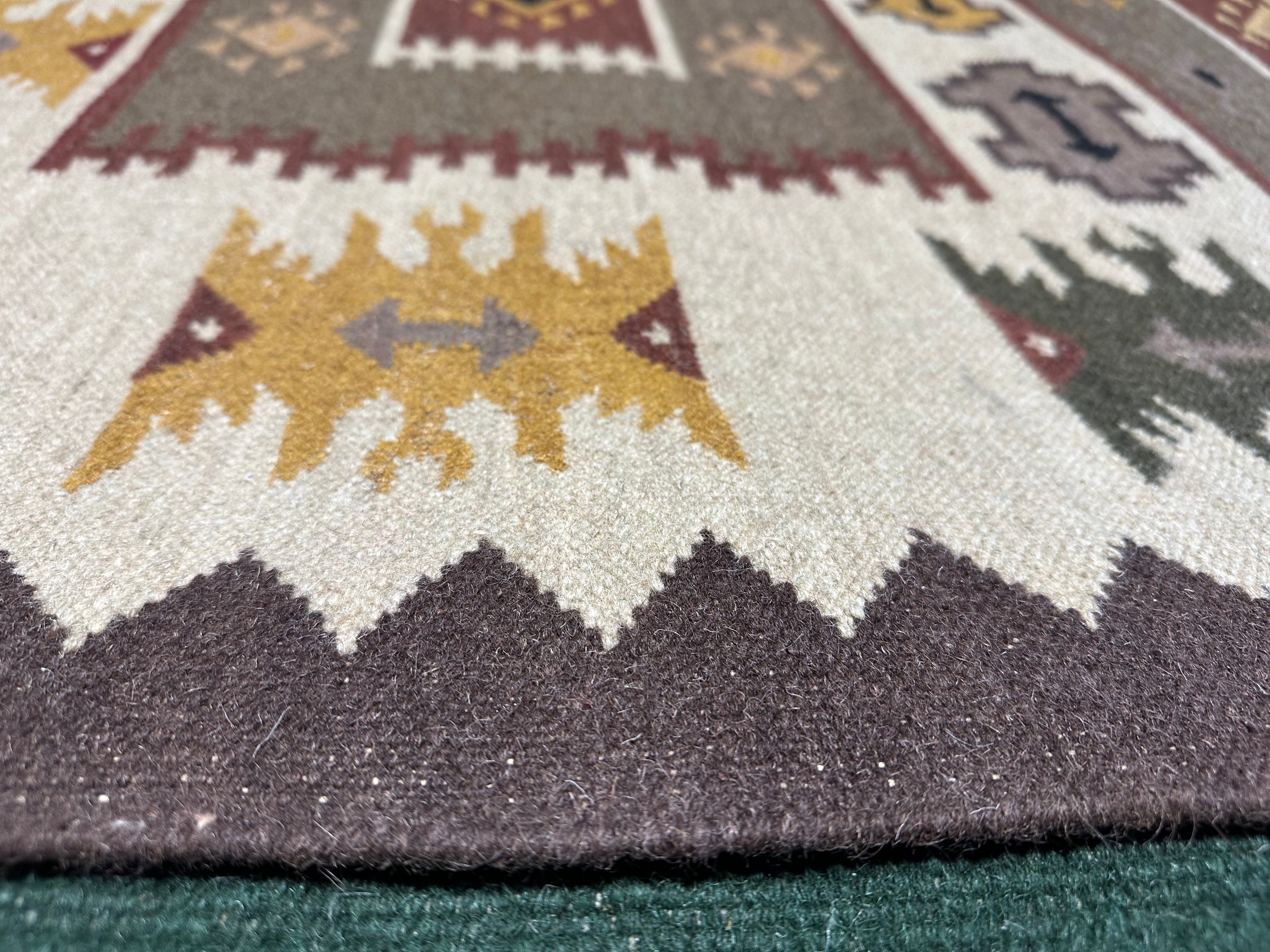 Stephen Hammond 6x9 Brown Flat Weave Rug - CLEARANCE 30% off