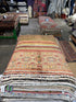 Leah Merritt 2.7x4.4 Orange Afghani Khorjin Rug