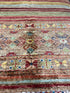 Leah Merritt 2.7x4.4 Orange Afghani Khorjin Rug