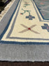 Jerry Caselano 6x9 Blue Flat Weave Rug - CLEARANCE 30% off