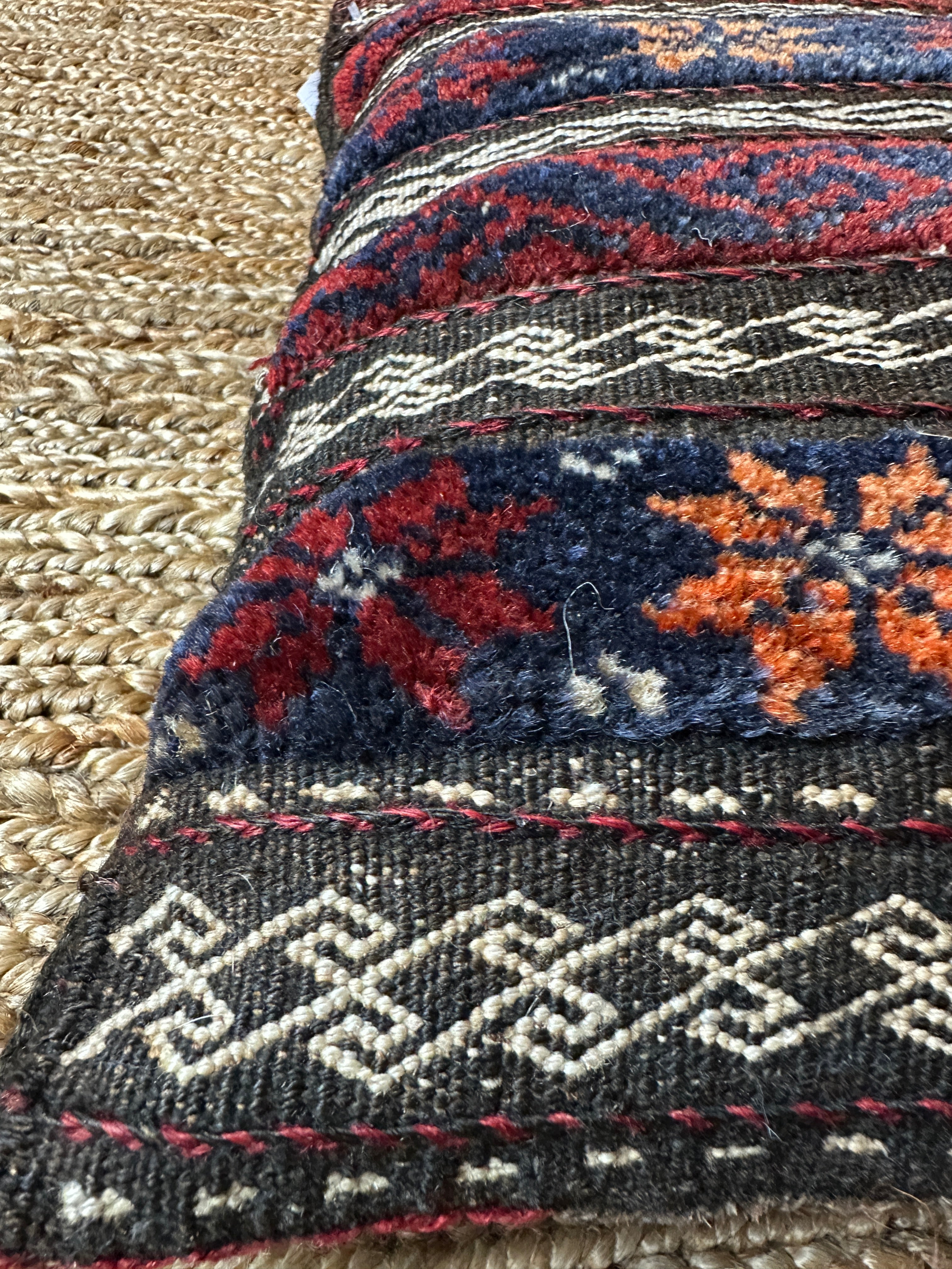 Antique Persian Tribal Pillow