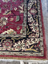 Heidi Marnhout 6x8.9 Burgundy Lawrence Rug - CLEARANCE 30% off