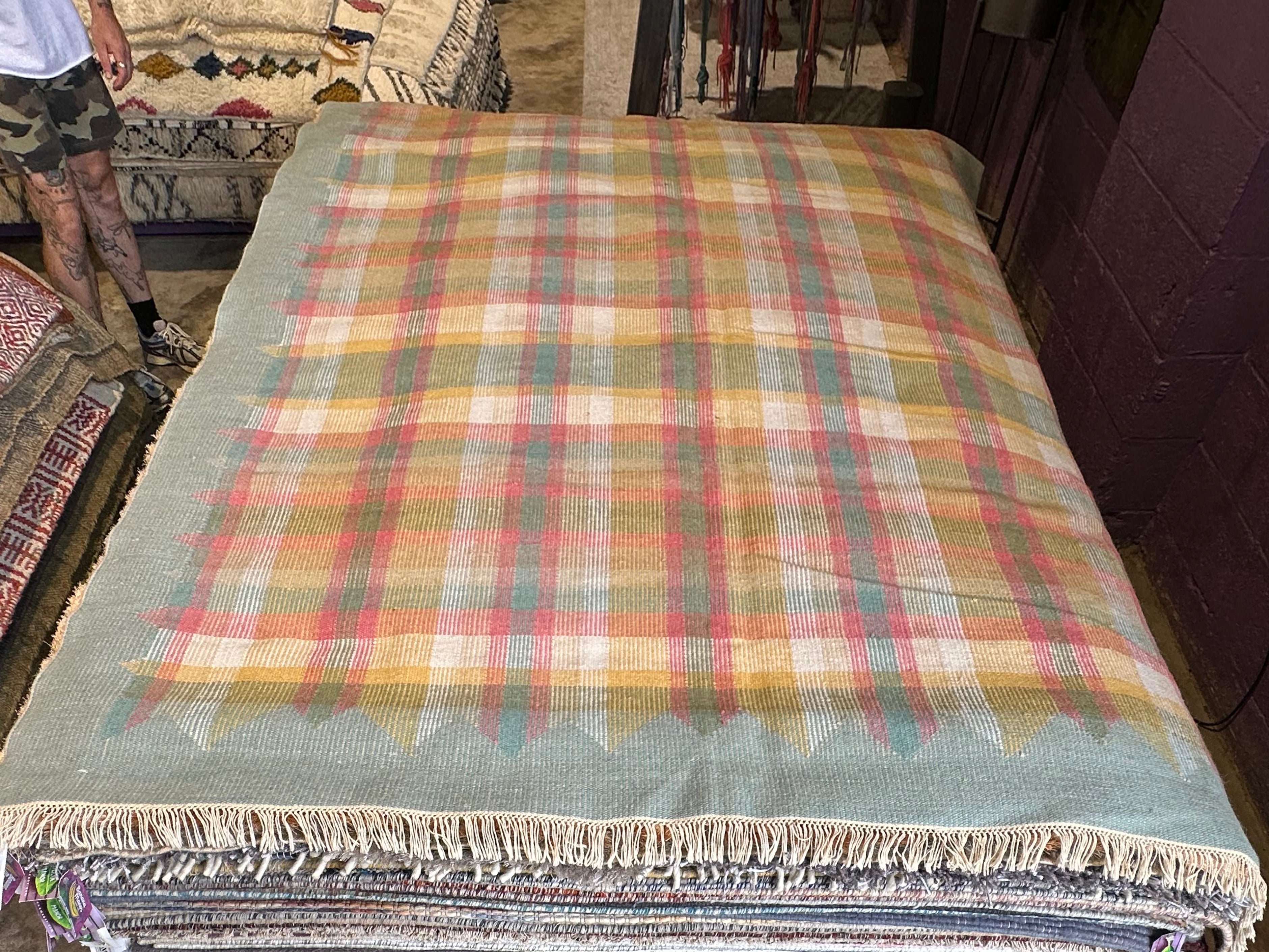 Jack Gilchrist 5x8 Multicolor Flat Weave Rug - CLEARANCE 30% off