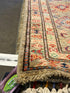 Caroline Stanbury 5.6x8.2 Silver/Grey Afghani Kazak Rug