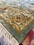 Ginny Cox 5.7x8.3 Green Nepalese Rug - CLEARANCE 30% off